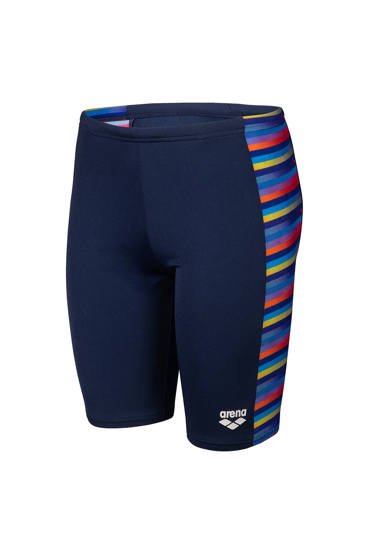 Racing Stripe Swim Jammer Çocuk Mavi Yüzücü Mayosu 009012750 — görsel 1