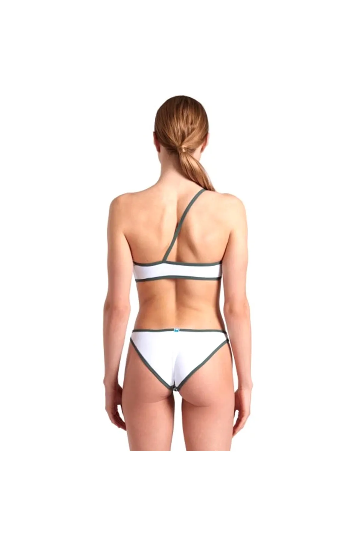 Swimsuitalysingle Shoulder Kadın Yüzücü Mayo 007049616 — görsel 4