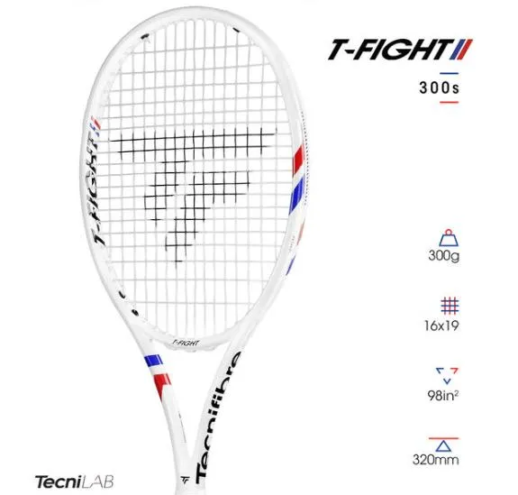 Tecnifibre Tenis Raketi T-Fight 300 ISO - Kordajsız — görsel 4