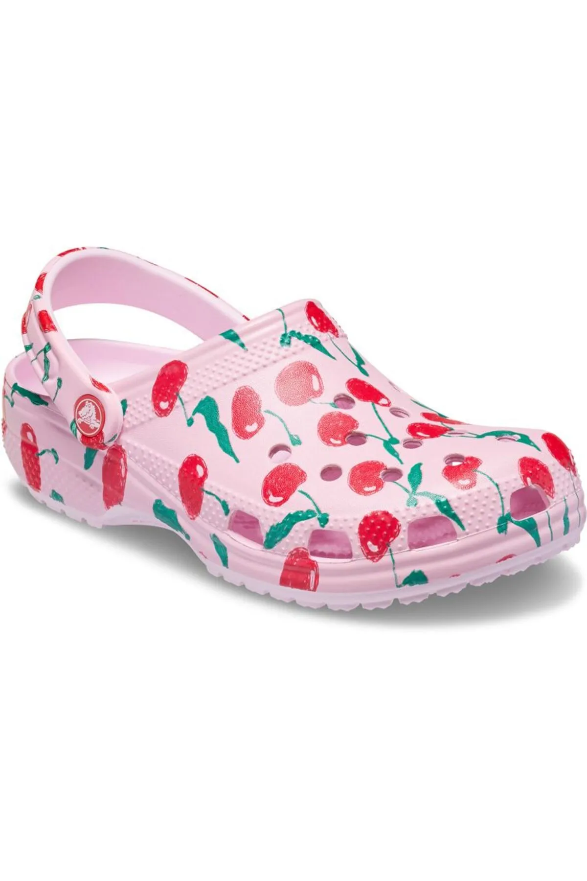 Classic Fresh Fruits Clog Kadın Pembe Terlik 211008-6ZW — görsel 1
