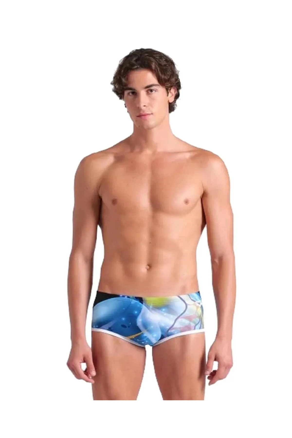 M One Print Low Waist Short Erkek Antrenman Mayosu — görsel 5