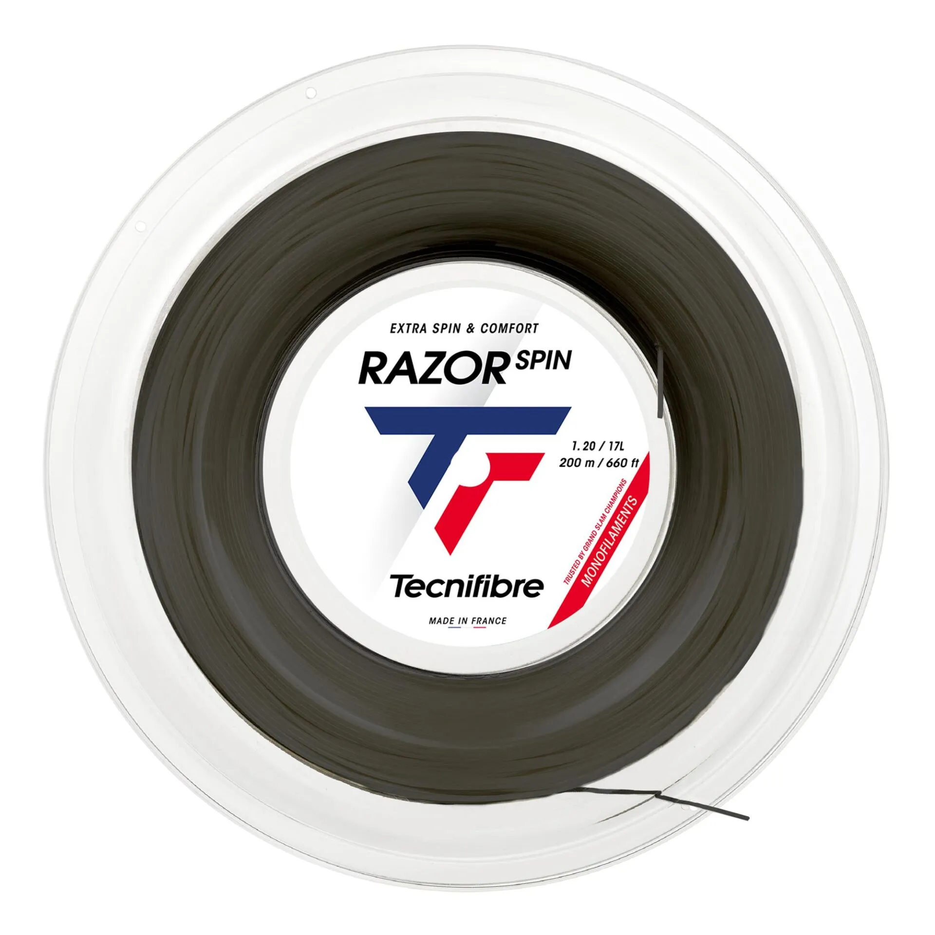 Tecnifibre Razor Spin Siyah 200m — görsel 1