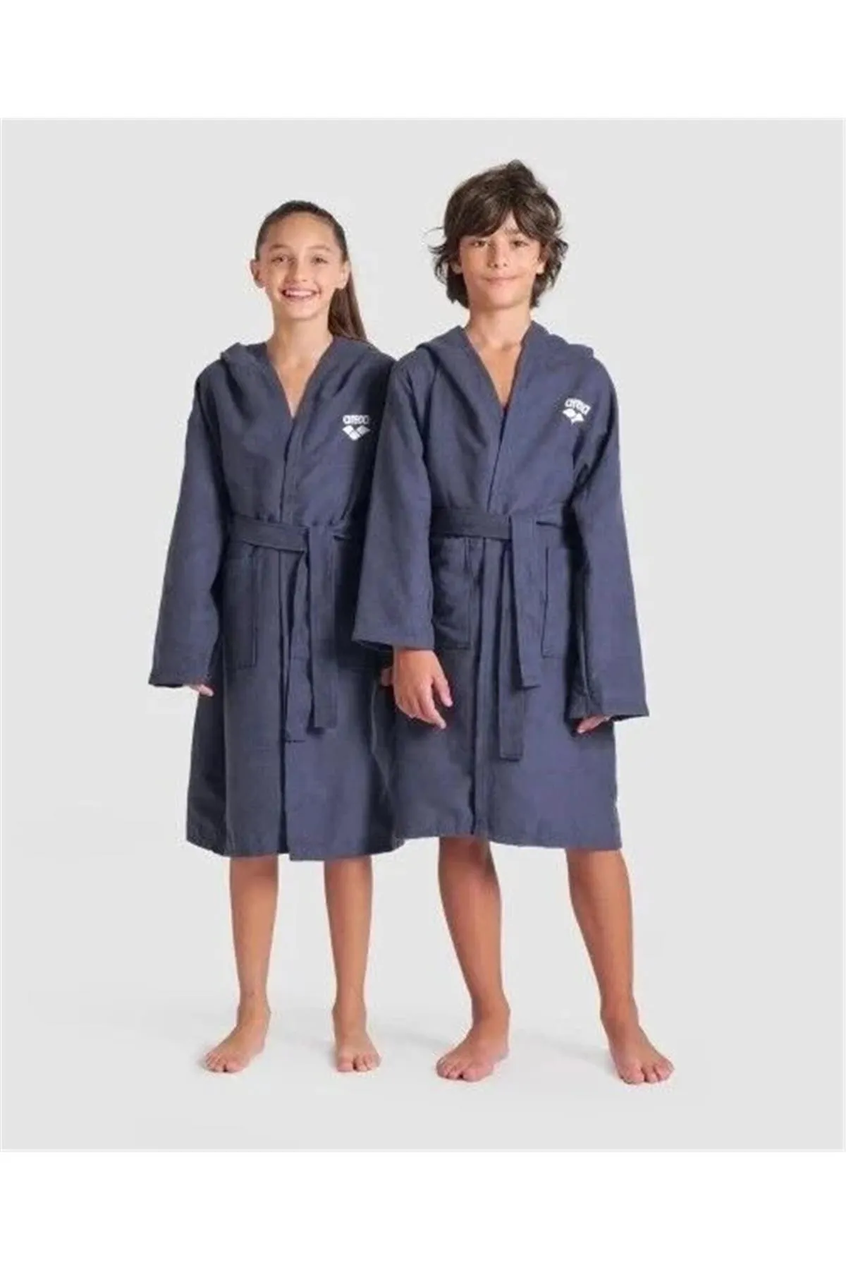 ZEAL JR ROBE/NAVY-WHITE ÇOCUK BORNOZU — görsel 7