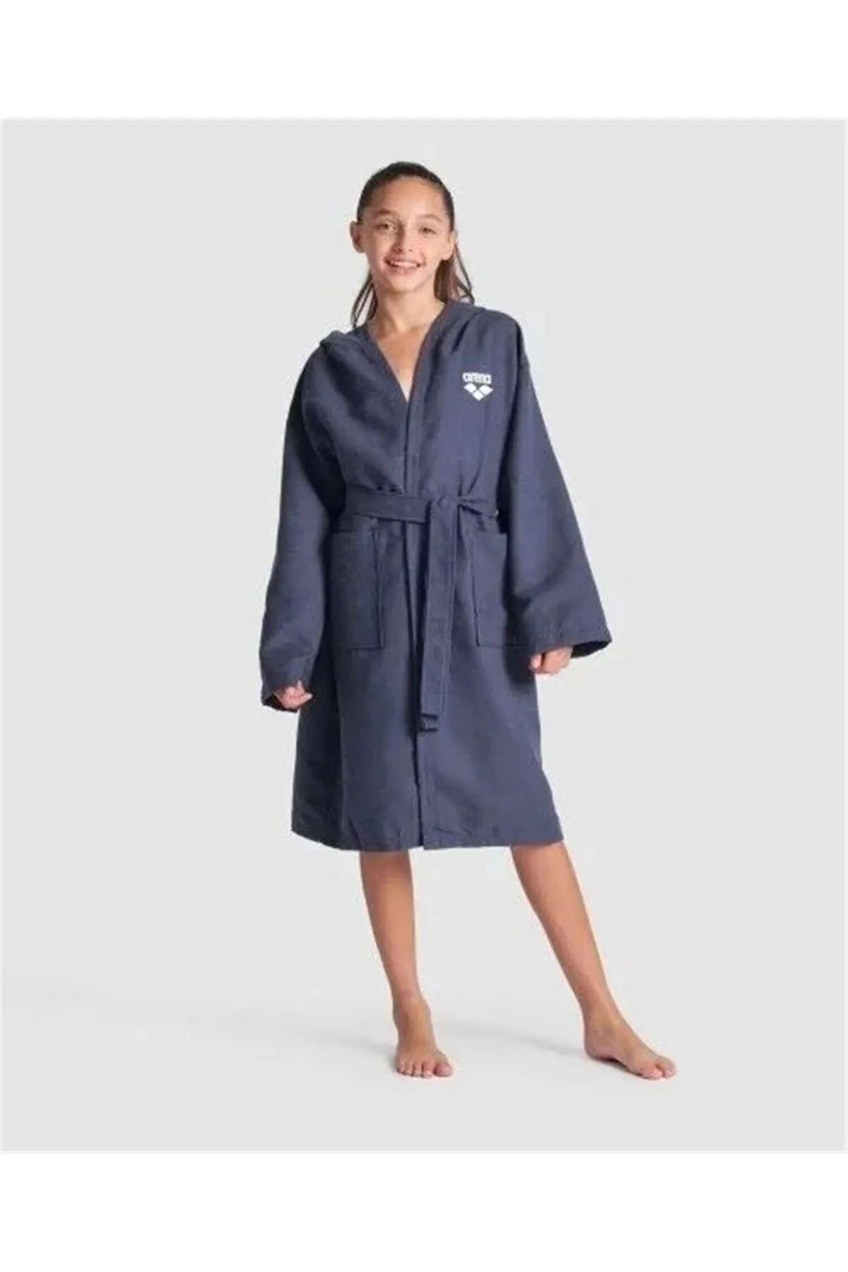 ZEAL JR ROBE/NAVY-WHITE ÇOCUK BORNOZU — görsel 6