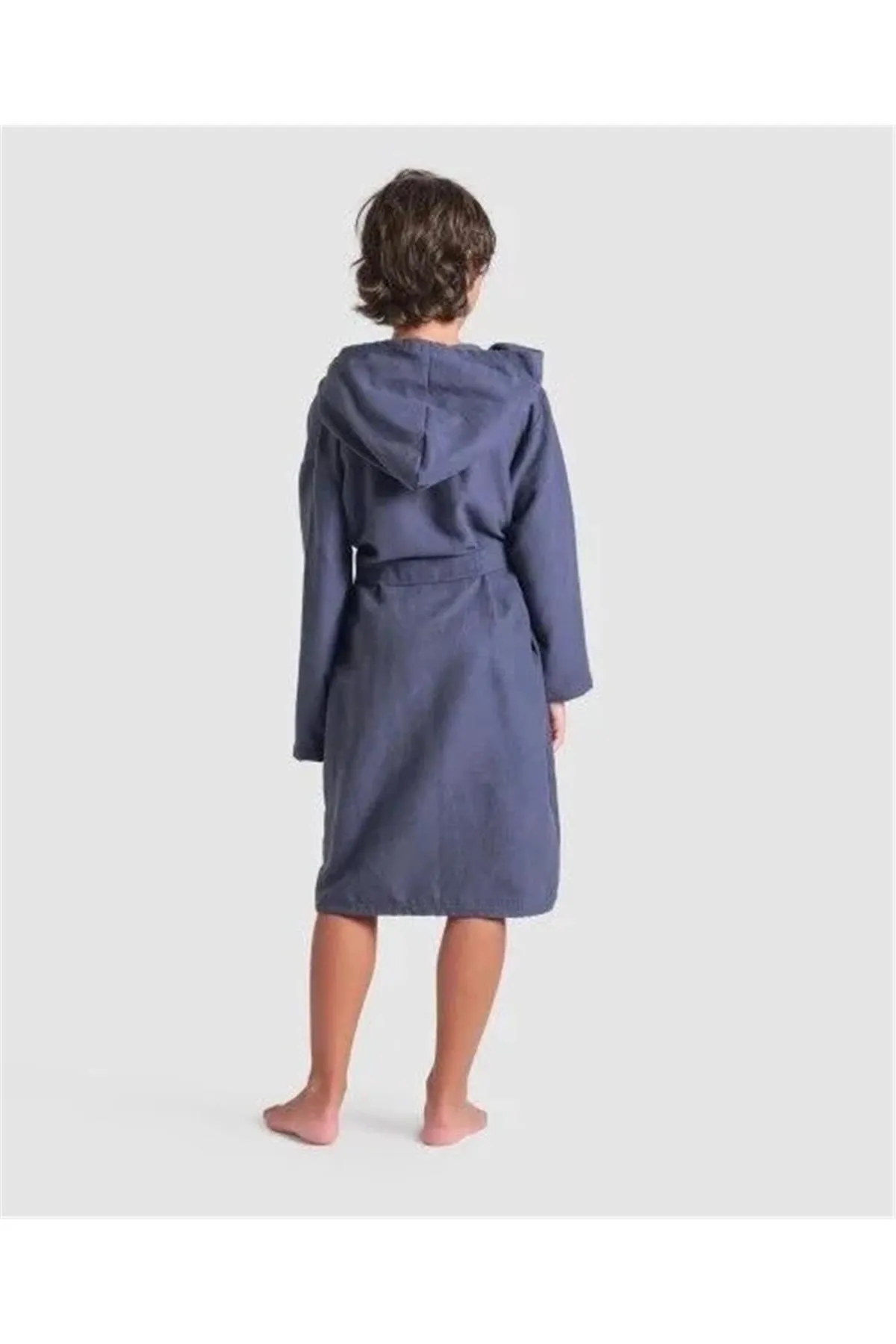 ZEAL JR ROBE/NAVY-WHITE ÇOCUK BORNOZU — görsel 5