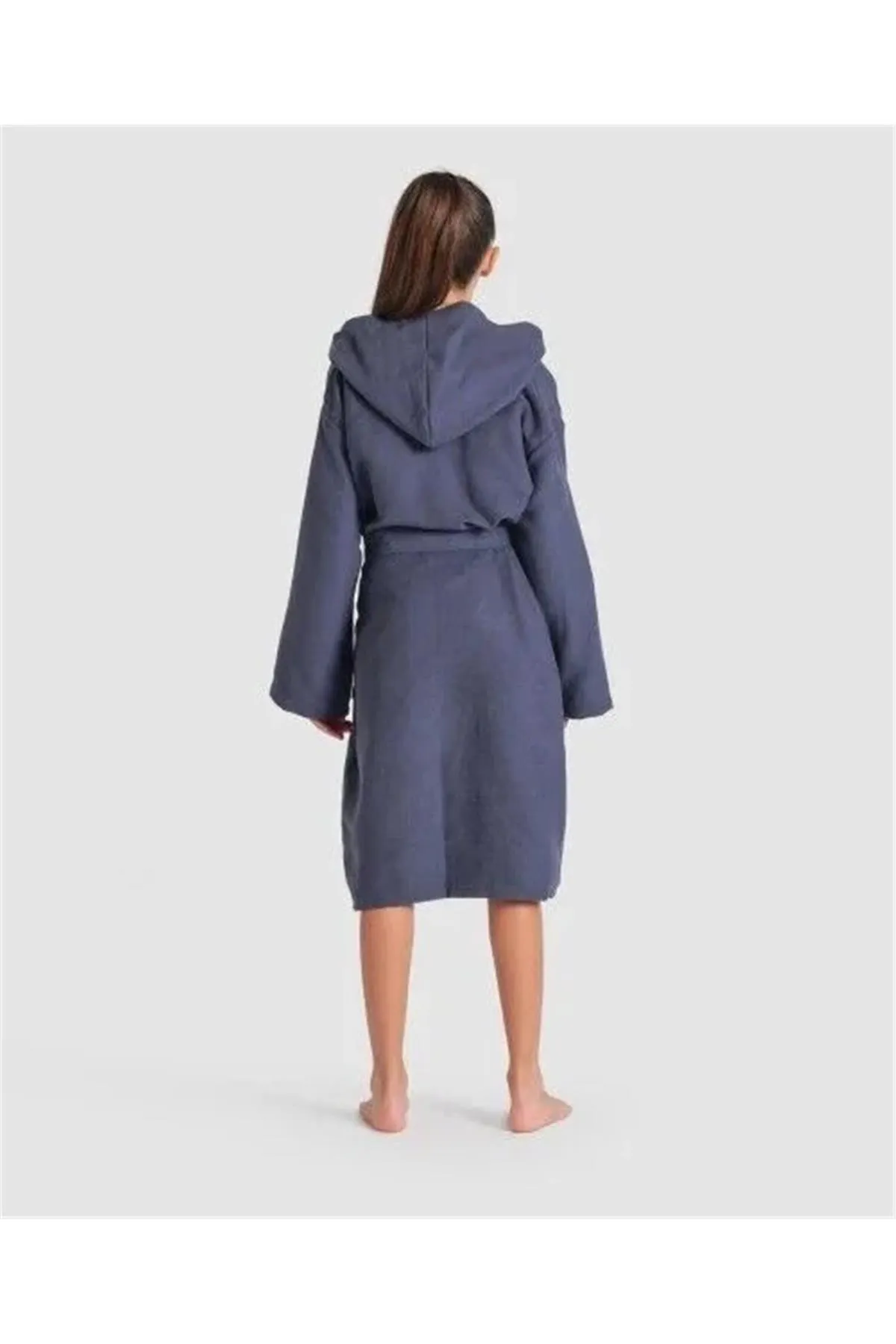 ZEAL JR ROBE/NAVY-WHITE ÇOCUK BORNOZU — görsel 4