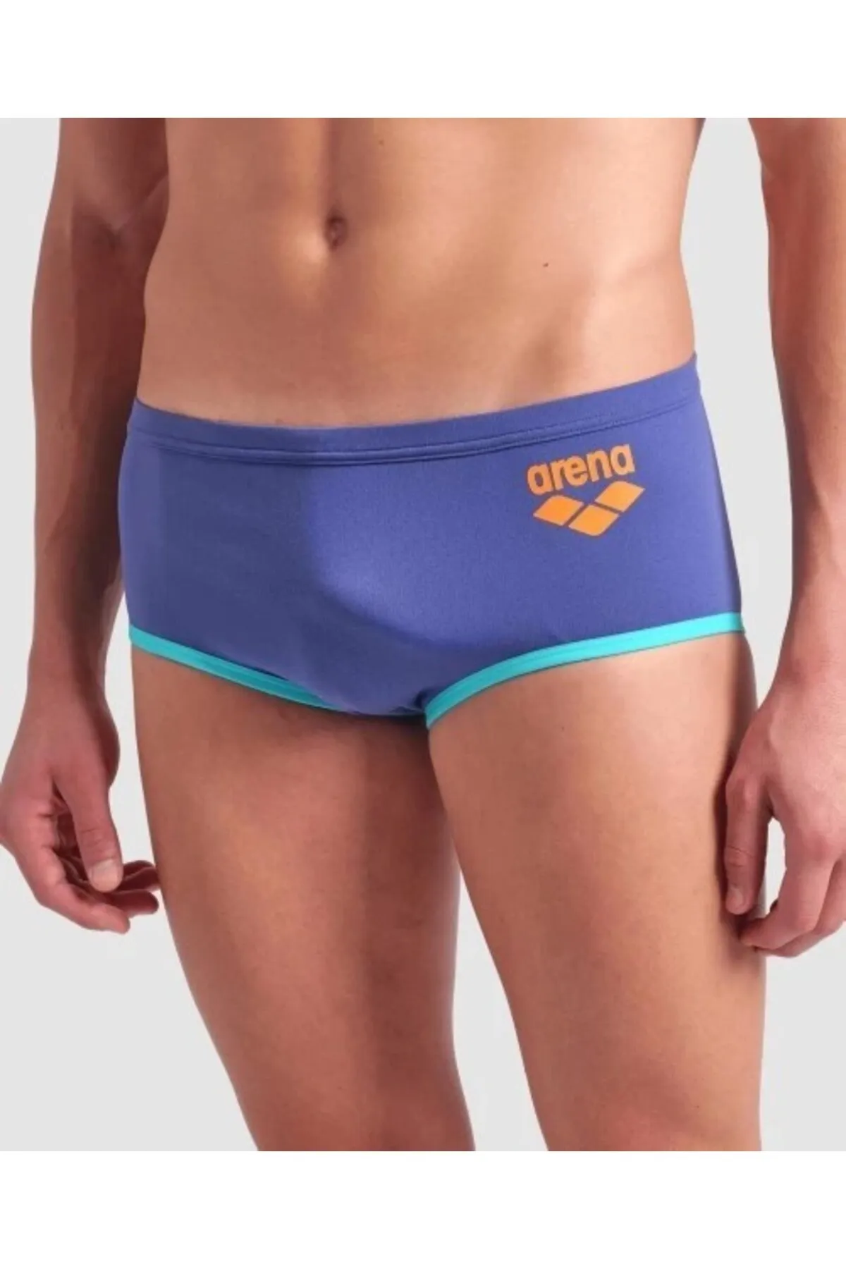 MEN'S ARENA ONE LOW WAIST SHORT BIG LOGO/ FUTURE DUSK-WATER — görsel 2