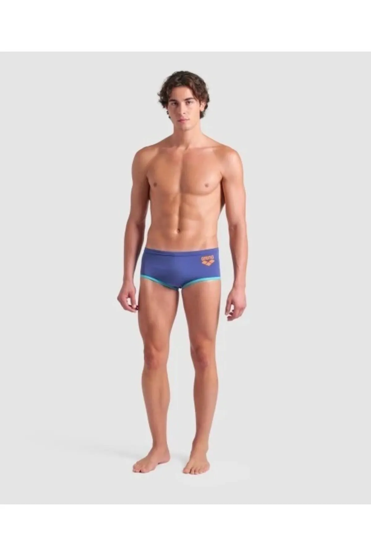 MEN'S ARENA ONE LOW WAIST SHORT BIG LOGO/ FUTURE DUSK-WATER — görsel 5
