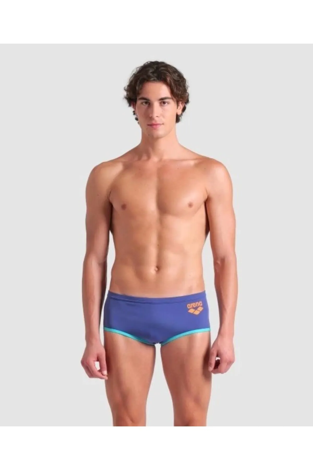 MEN'S ARENA ONE LOW WAIST SHORT BIG LOGO/ FUTURE DUSK-WATER — görsel 1