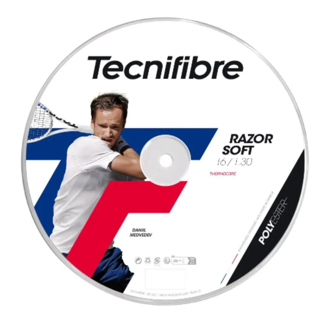 Tecnifibre Reel Razor Soft Black 200m — görsel 1