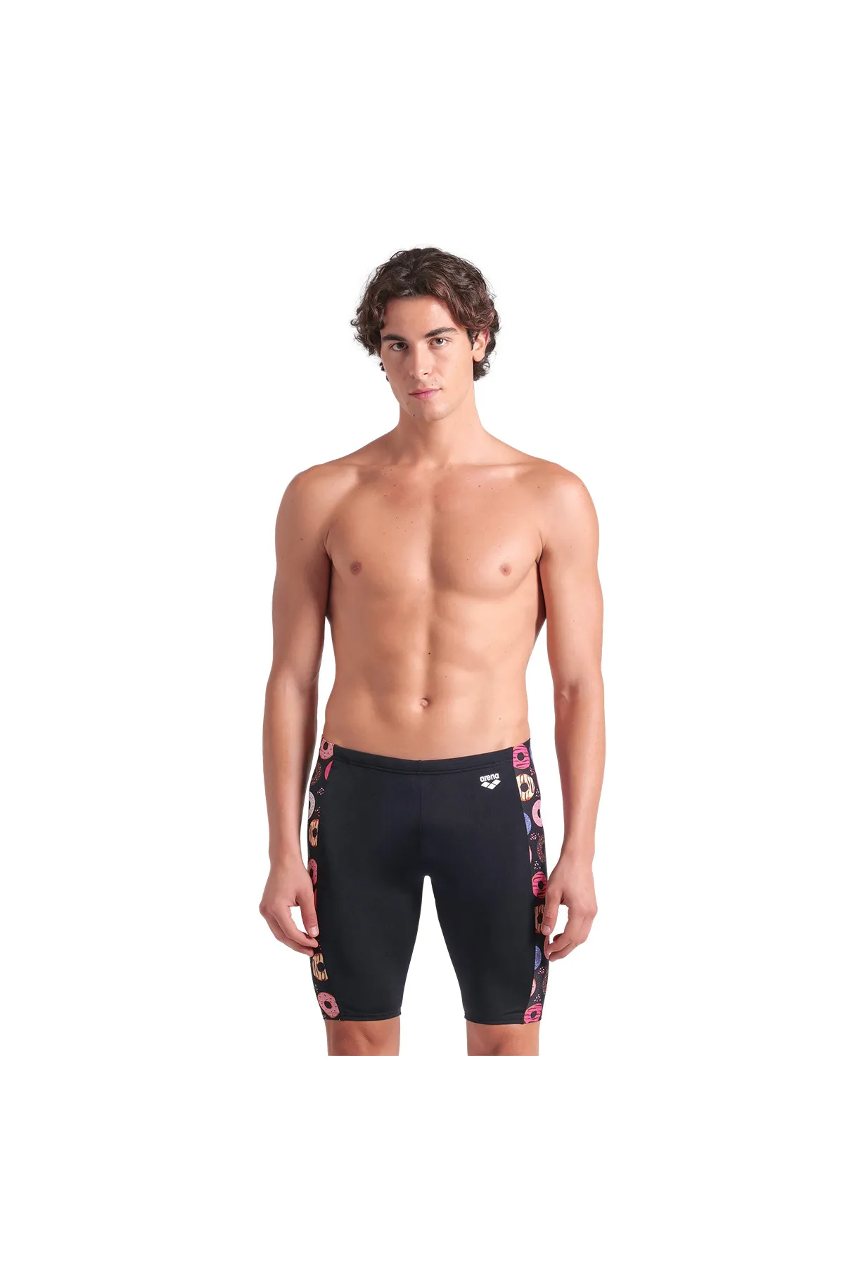 Donuts Swim Jammer Erkek Siyah Yüzücü Mayosu 009475590 — görsel 5