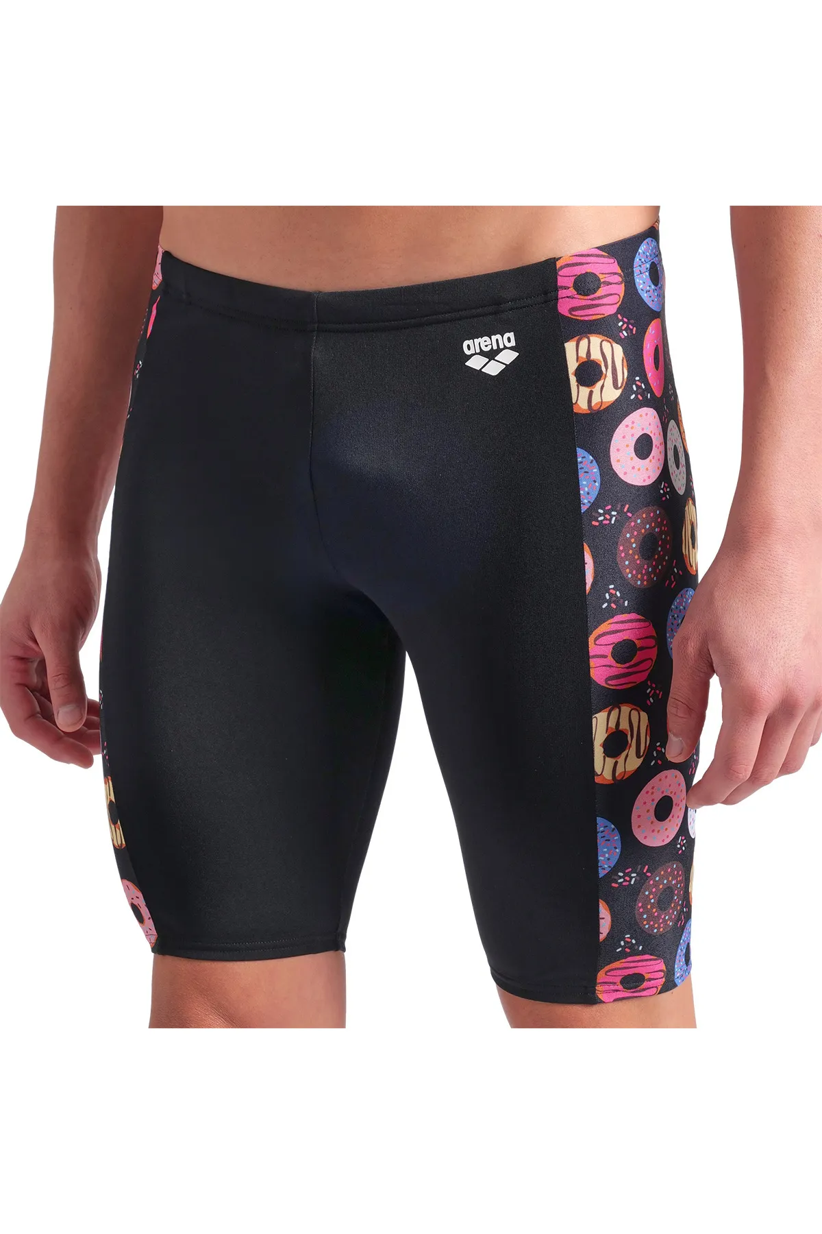 Donuts Swim Jammer Erkek Siyah Yüzücü Mayosu 009475590 — görsel 1