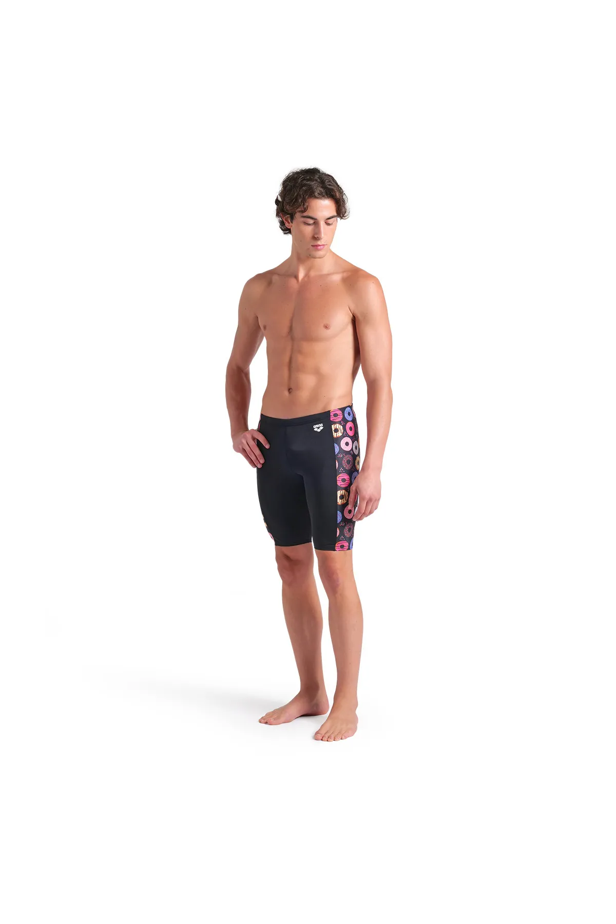 Donuts Swim Jammer Erkek Siyah Yüzücü Mayosu 009475590 — görsel 3