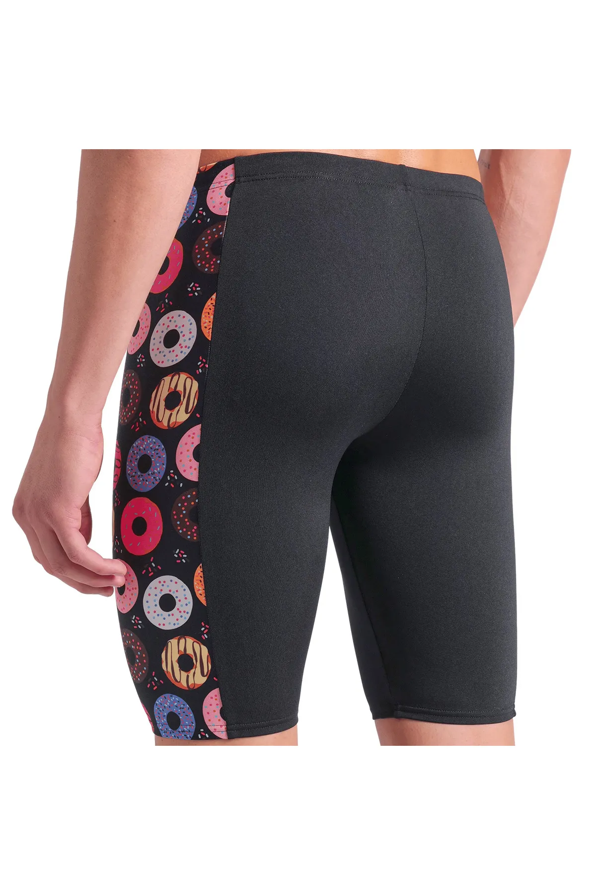 Donuts Swim Jammer Erkek Siyah Yüzücü Mayosu 009475590 — görsel 2