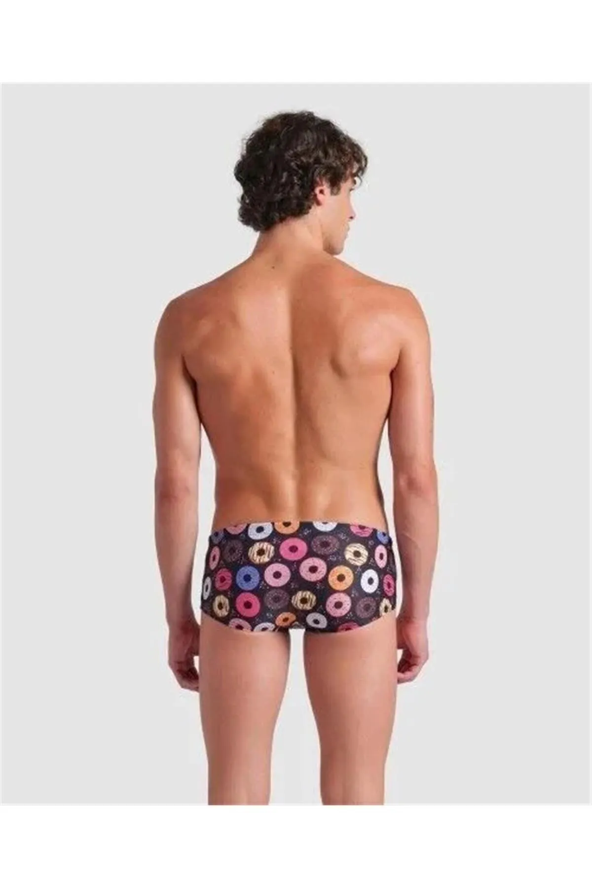 MENS ARENA DONUTS LOW WAIST SHORT FUNNY PRINTS ERKEK YÜZÜCÜ MAYOSU — görsel 4