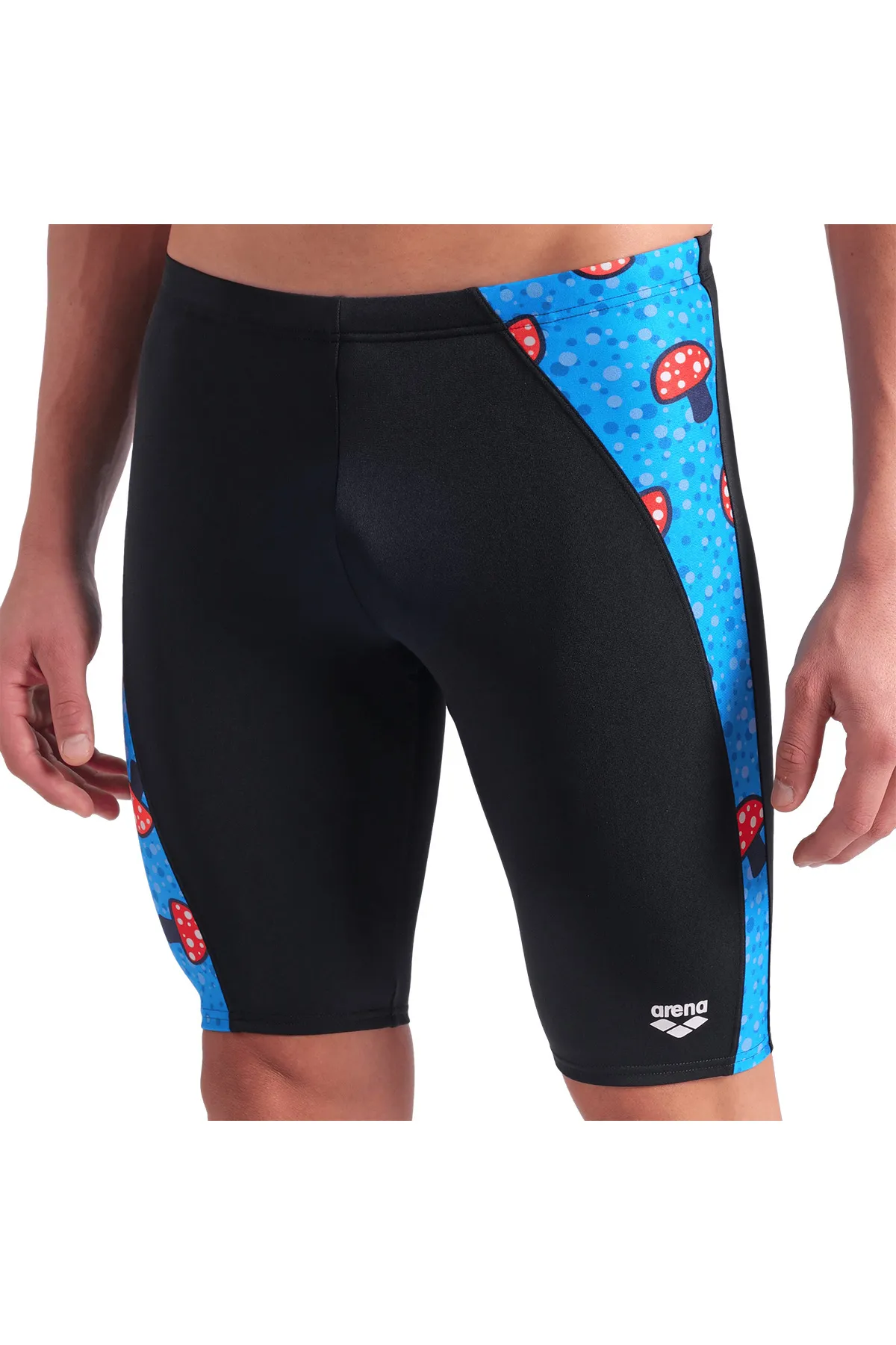 Mushrooms Swim Jammer Erkek Siyah Yüzücü Mayosu 009480850 — görsel 1