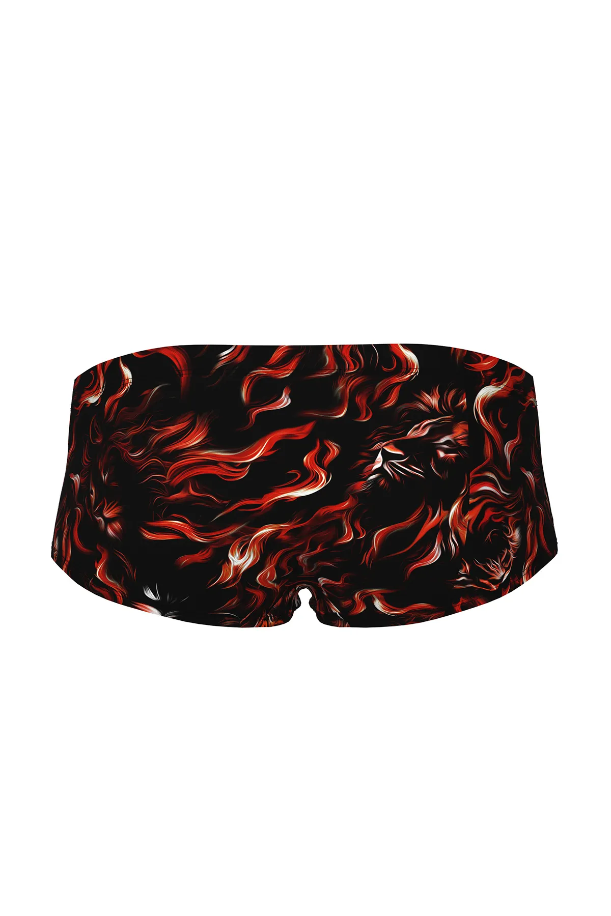 Graphic Swim Low Waist Short Indomitus Erkek Siyah Yüzücü Mayosu 010766550 — görsel 2