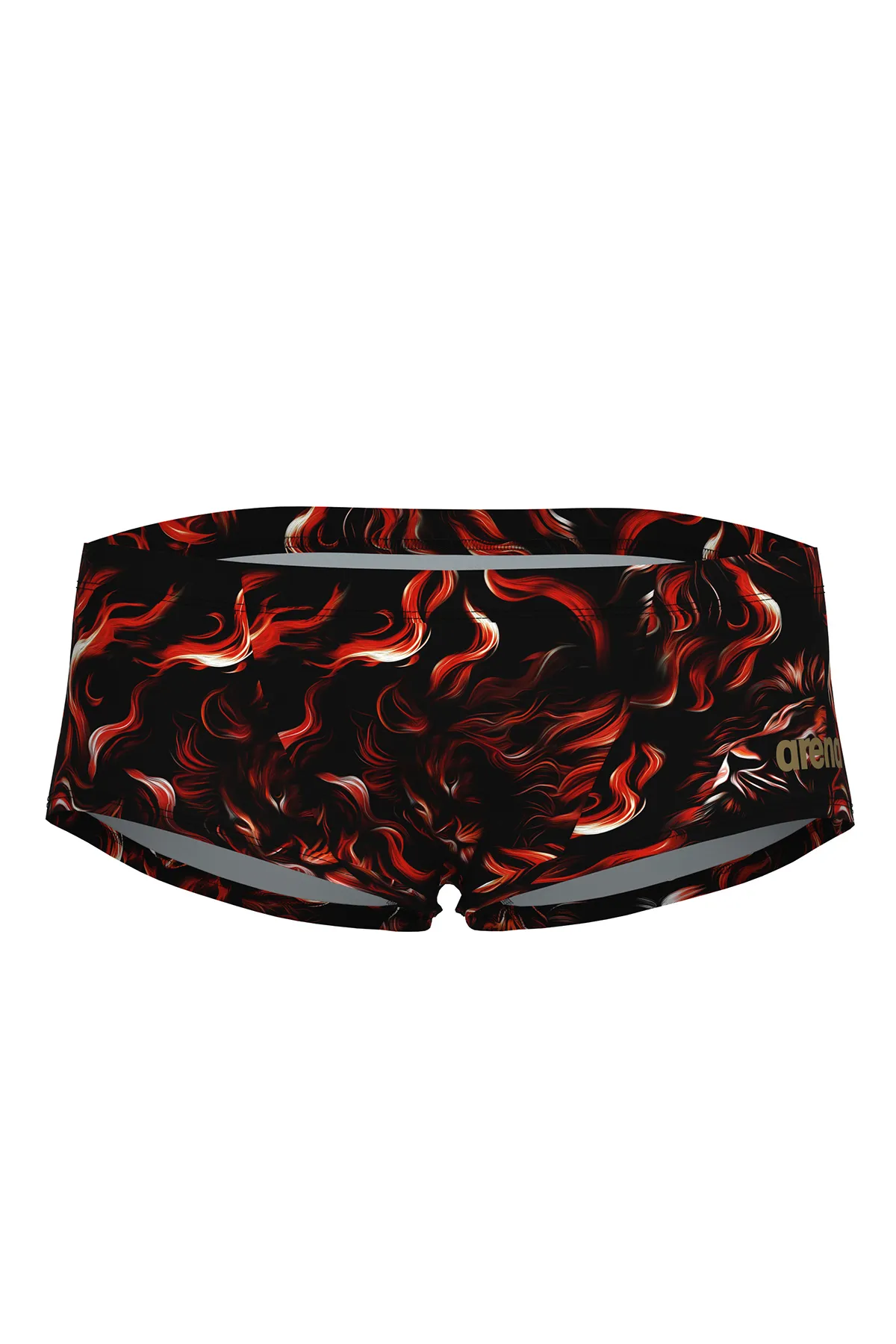 Graphic Swim Low Waist Short Indomitus Erkek Siyah Yüzücü Mayosu 010766550 — görsel 3