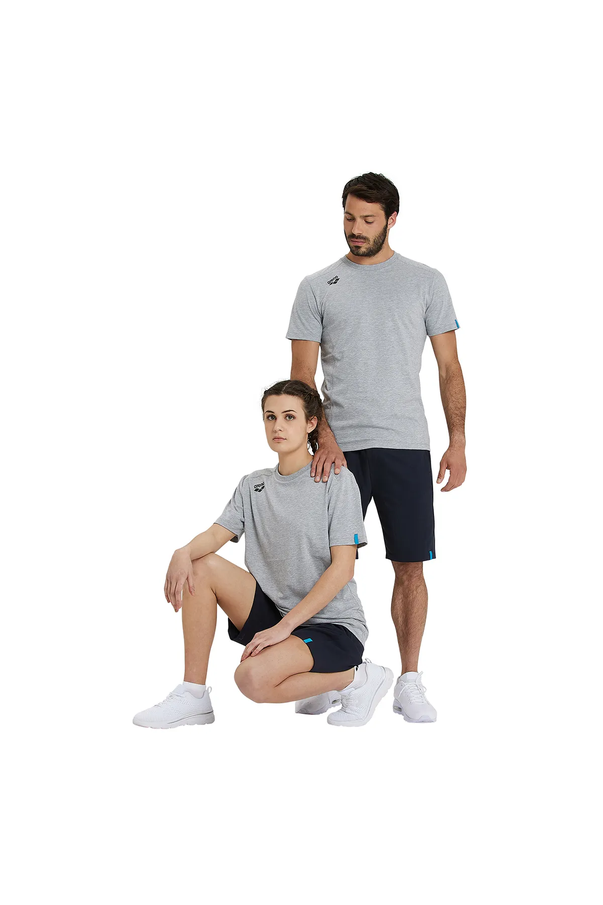Team Panel Unisex Gri Günlük Stil T-Shirt 004899550 — görsel 5
