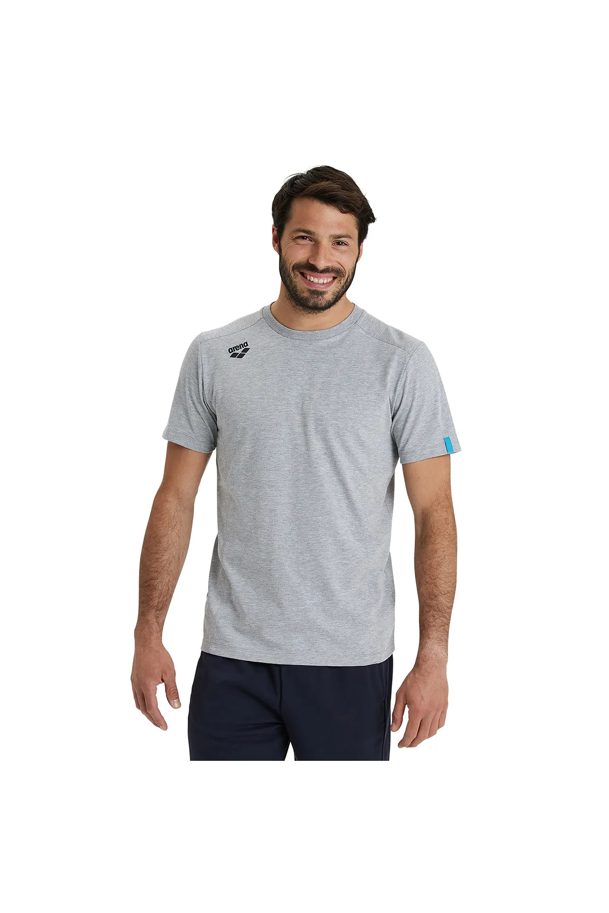 Team Panel Unisex Gri Günlük Stil T-Shirt 004899550 — görsel 4