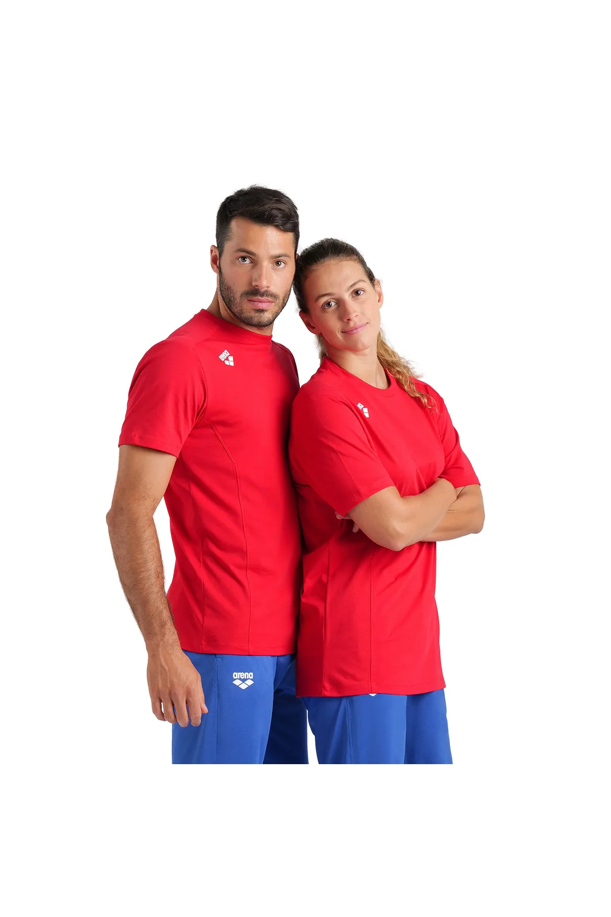 Team Panel Unisex Kırmızı Günlük Stil T-Shirt 004899400 — görsel 1