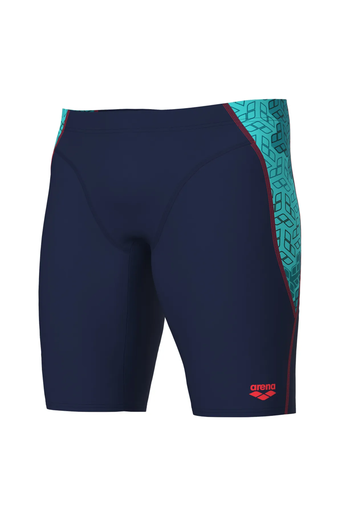 Camo Kikko Swim Jammer Erkek Mavi Yüzücü Mayosu 007162780 — görsel 3