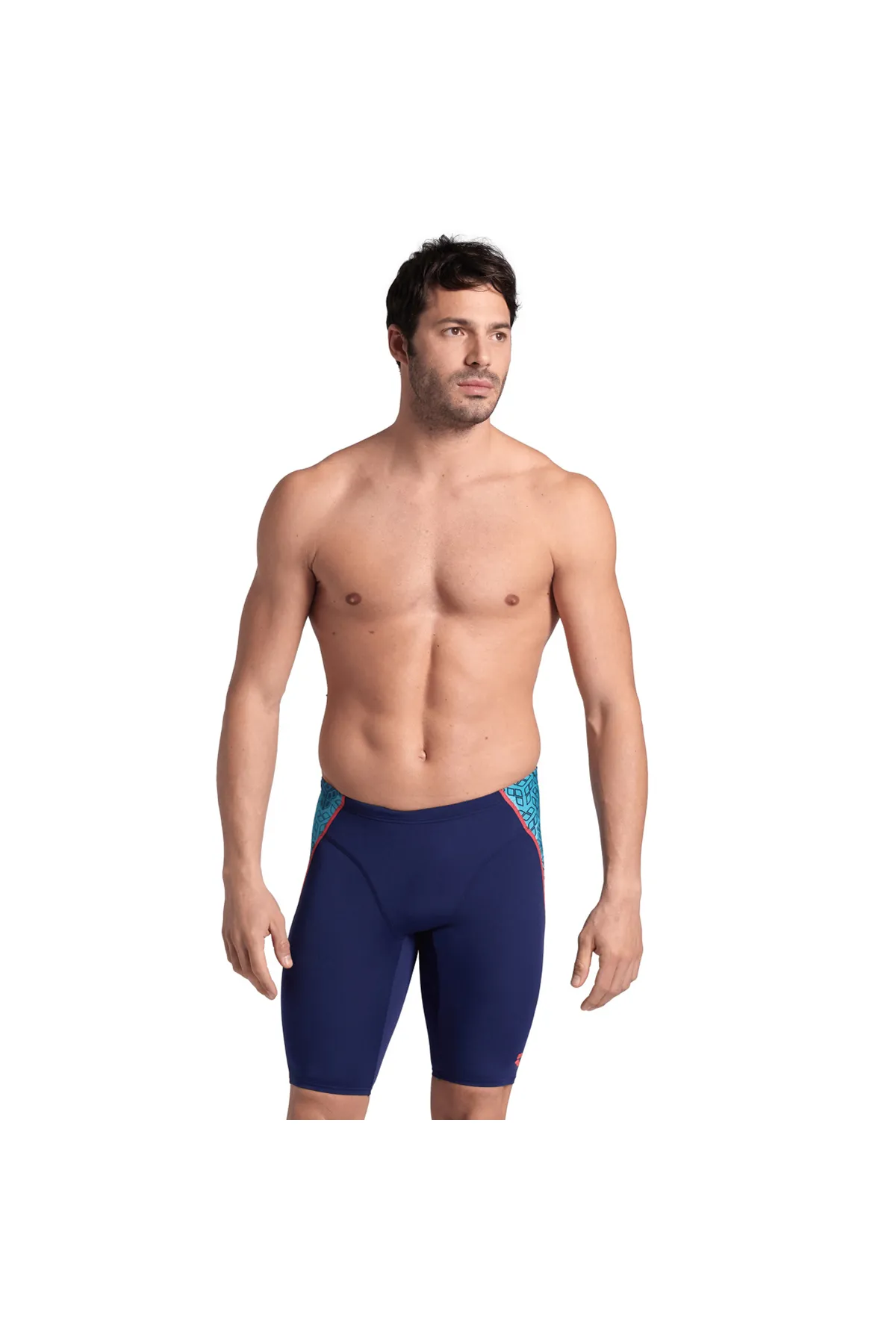 Camo Kikko Swim Jammer Erkek Mavi Yüzücü Mayosu 007162780 — görsel 7