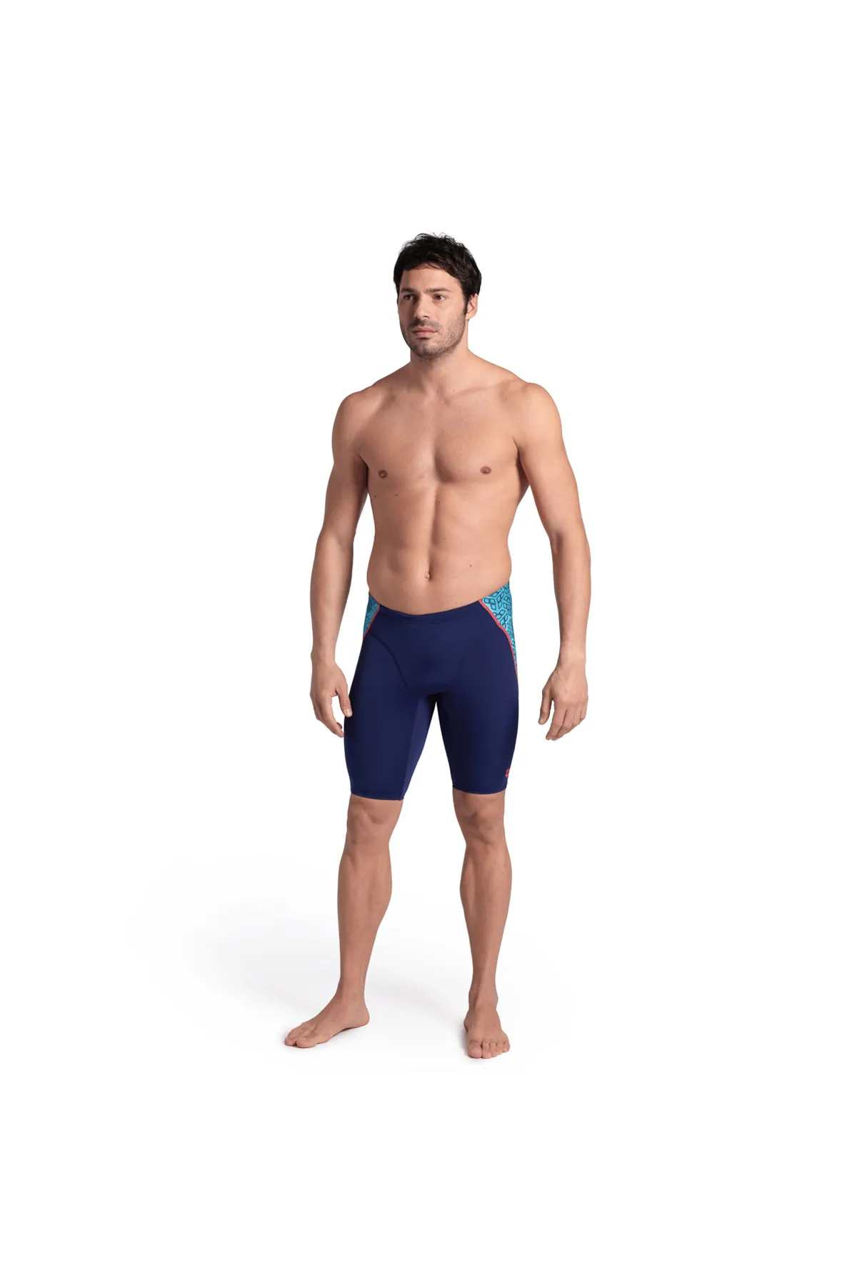 Camo Kikko Swim Jammer Erkek Mavi Yüzücü Mayosu 007162780 — görsel 5
