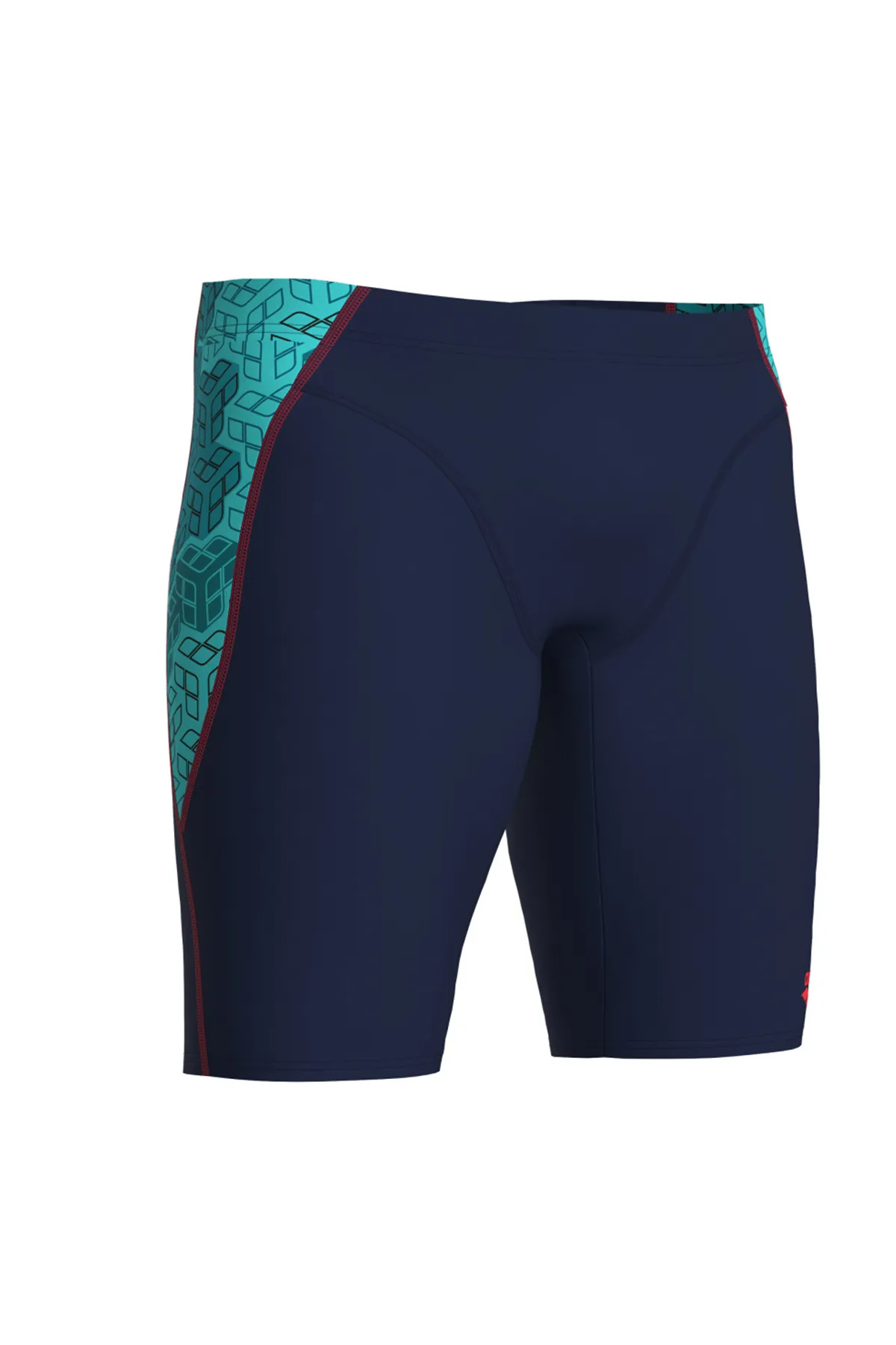 Camo Kikko Swim Jammer Erkek Mavi Yüzücü Mayosu 007162780 — görsel 2