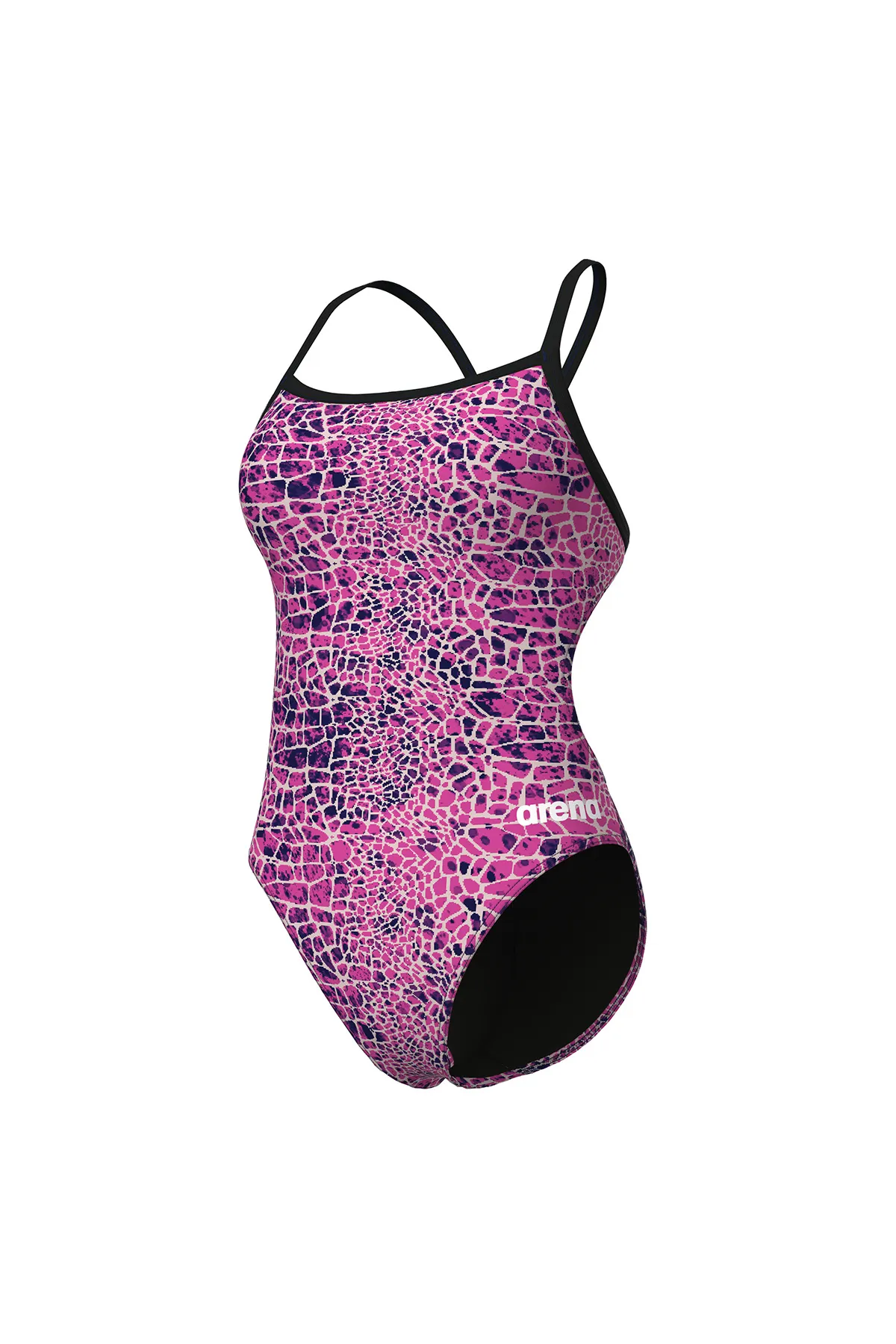Snakeskin Challenge Kadın Pembe Yüzücü Mayosu 010156590 — görsel 2