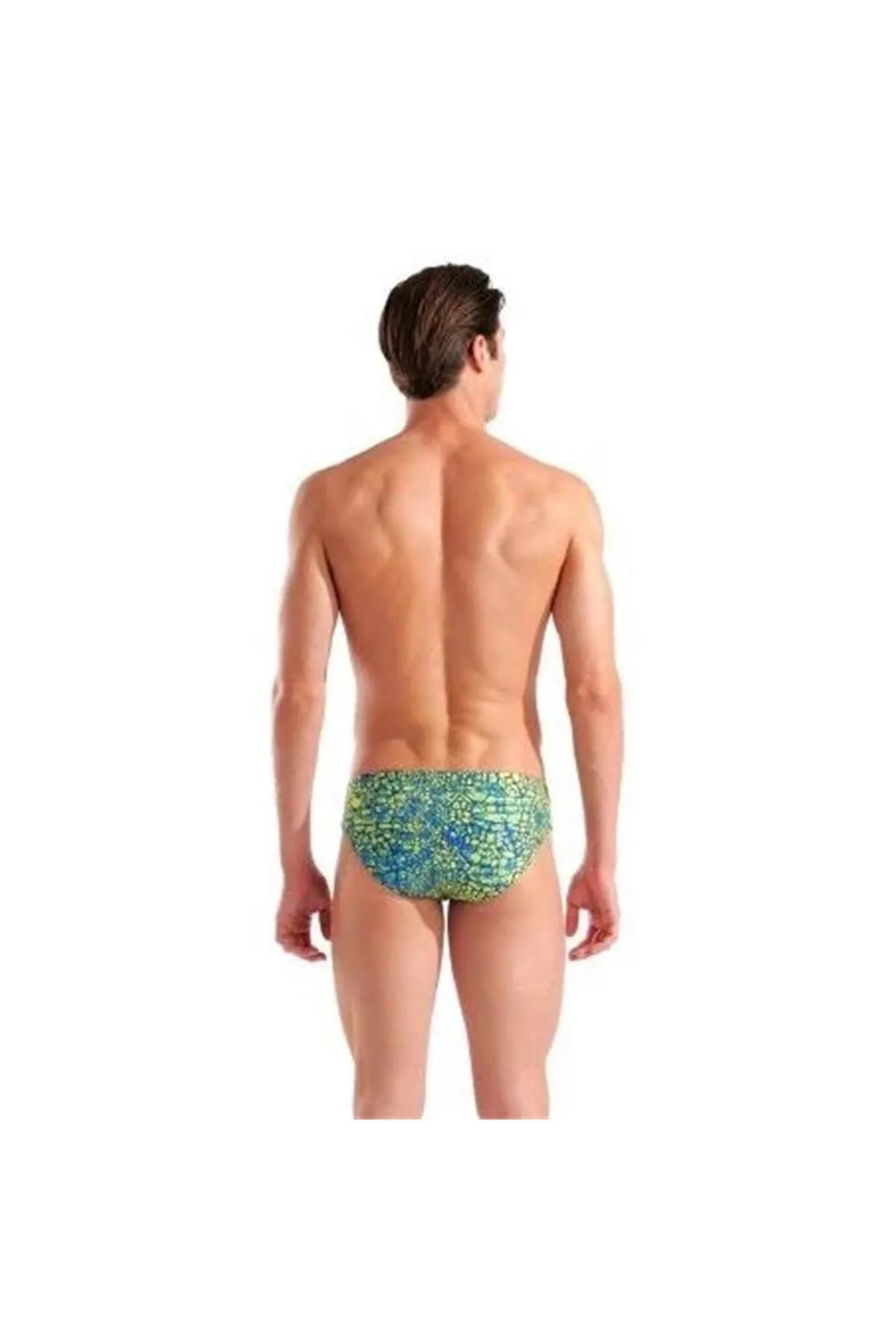 MEN'S SNAKESKIN SWIM BRIEFS/GREEN MULTI ERKEK YÜZÜCÜ MAYOSU — görsel 8