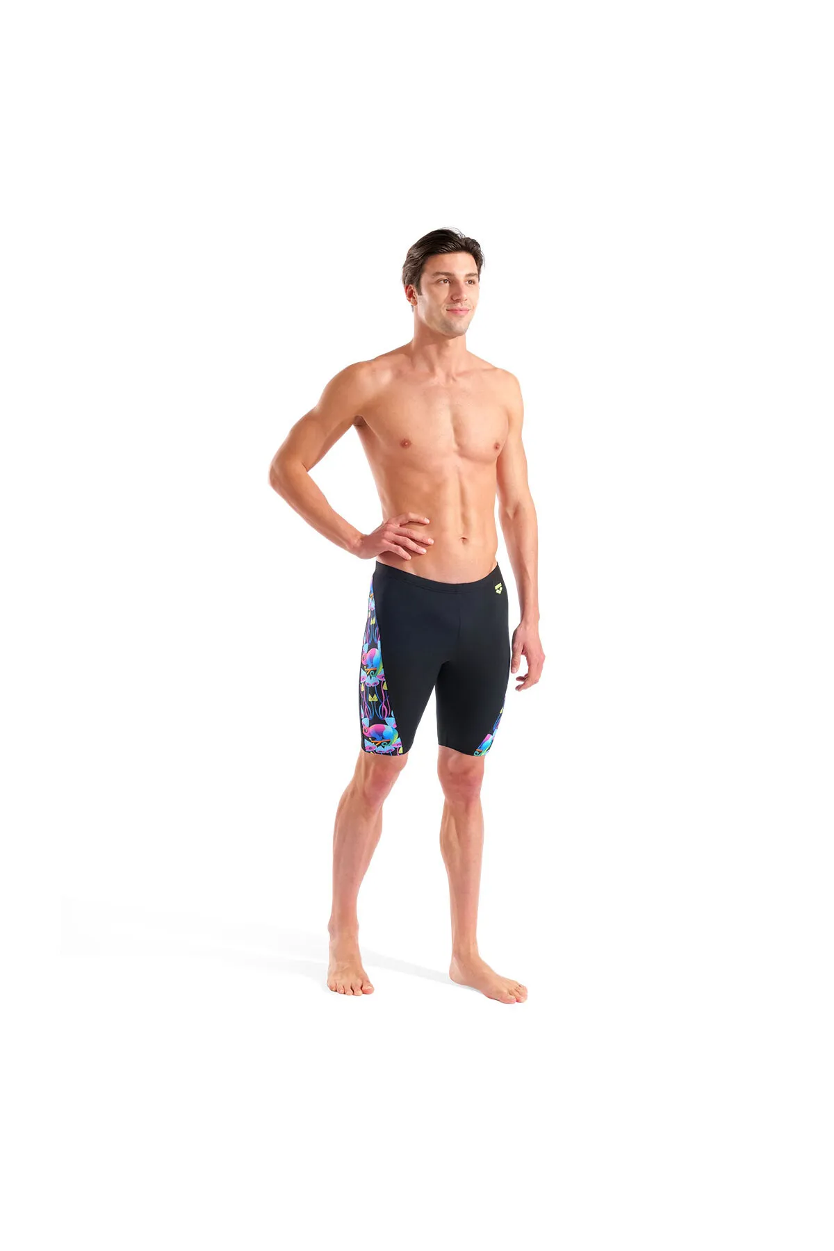 Multi Chameleons Swim Jammer Erkek Siyah Yüzücü Mayosu 010210550 — görsel 6
