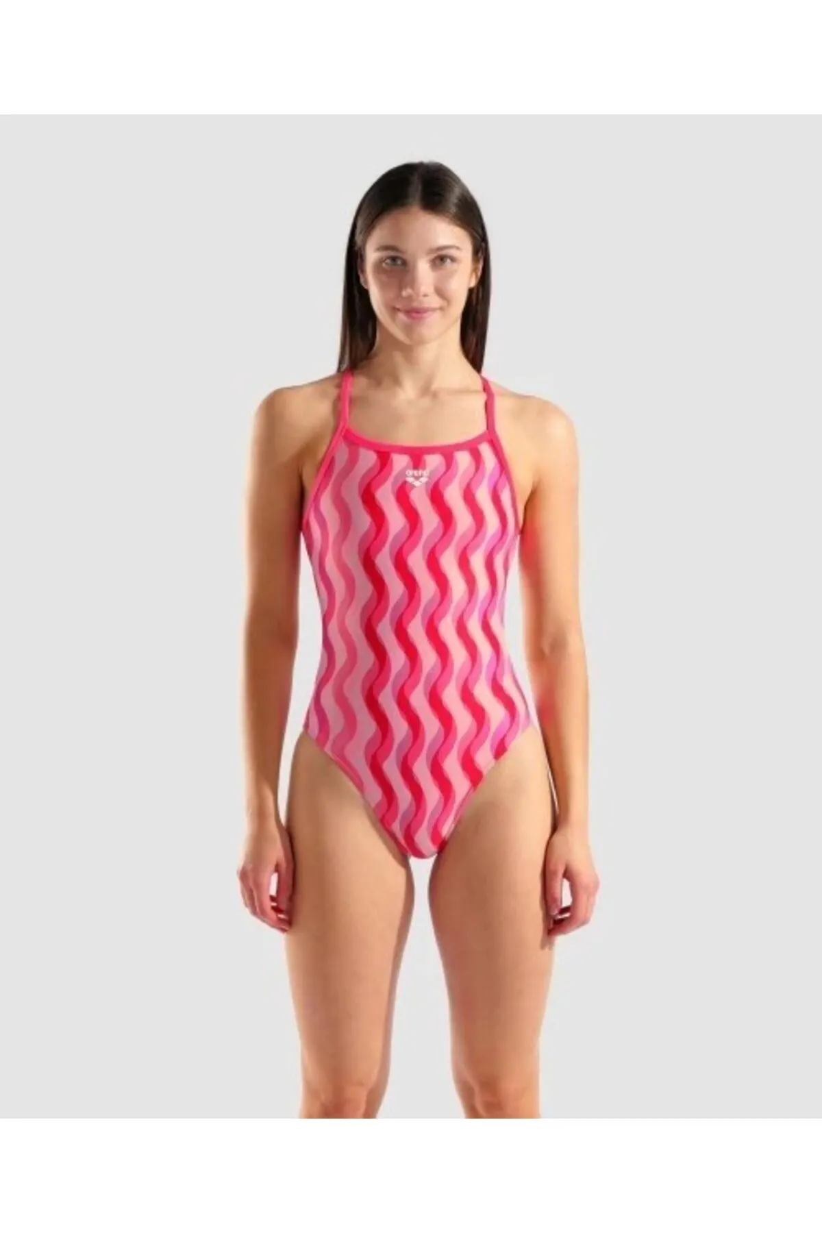 WOMEN'S RIPPLE PRINT SWIMSUIT CHALLENGE BACK — görsel 2