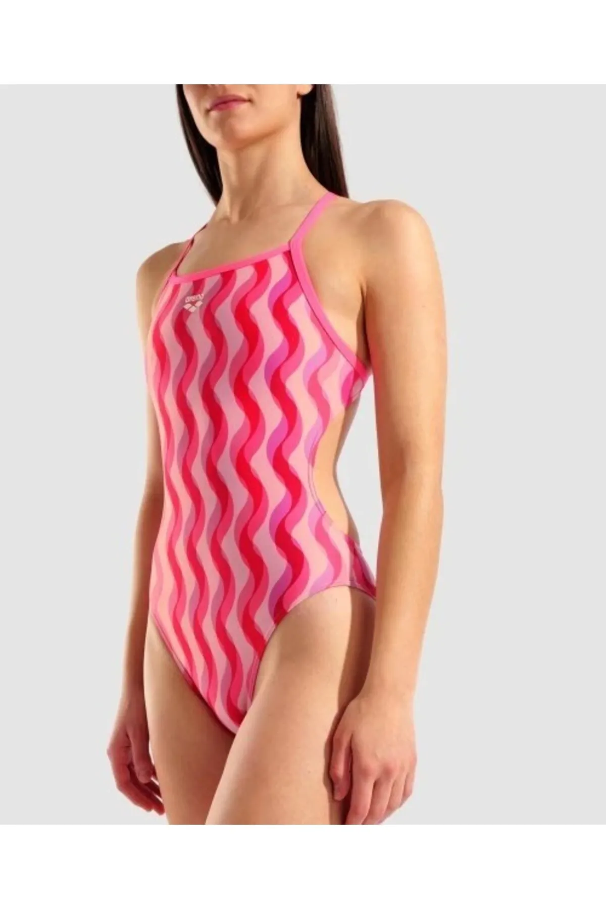 WOMEN'S RIPPLE PRINT SWIMSUIT CHALLENGE BACK — görsel 8