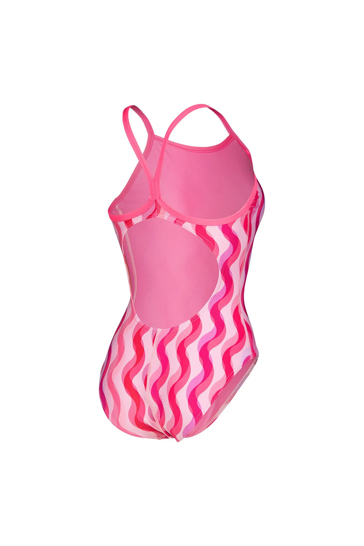 Ripple Print Swimsuit Lightdrop Kadın Pembe Yüzücü Mayosu 010980990 — görsel 13