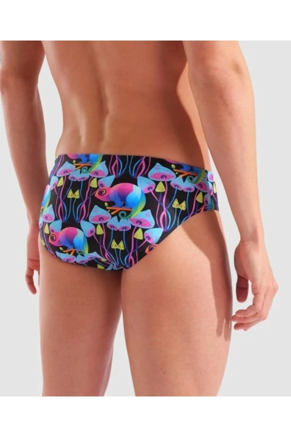 MEN'S MULTI CHAMELEONS SWIM BRIEFS — görsel 5