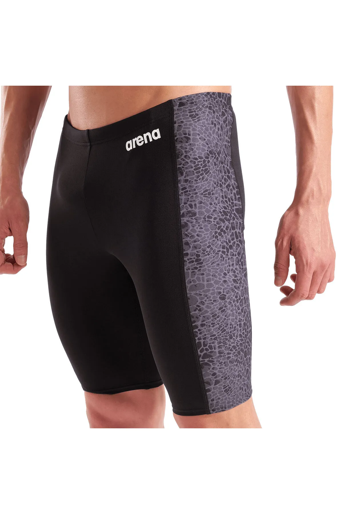 Snakeskin Swim Jammer Erkek Siyah Yüzücü Mayosu 010161500 — görsel 4