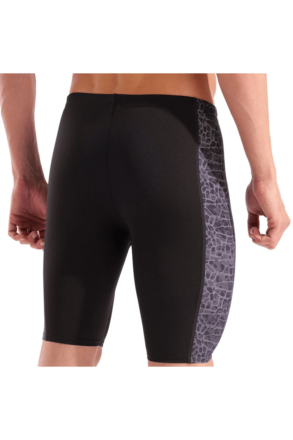 Snakeskin Swim Jammer Erkek Siyah Yüzücü Mayosu 010161500 — görsel 5