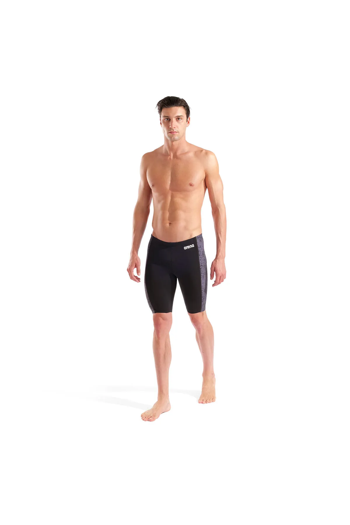 Snakeskin Swim Jammer Erkek Siyah Yüzücü Mayosu 010161500 — görsel 3