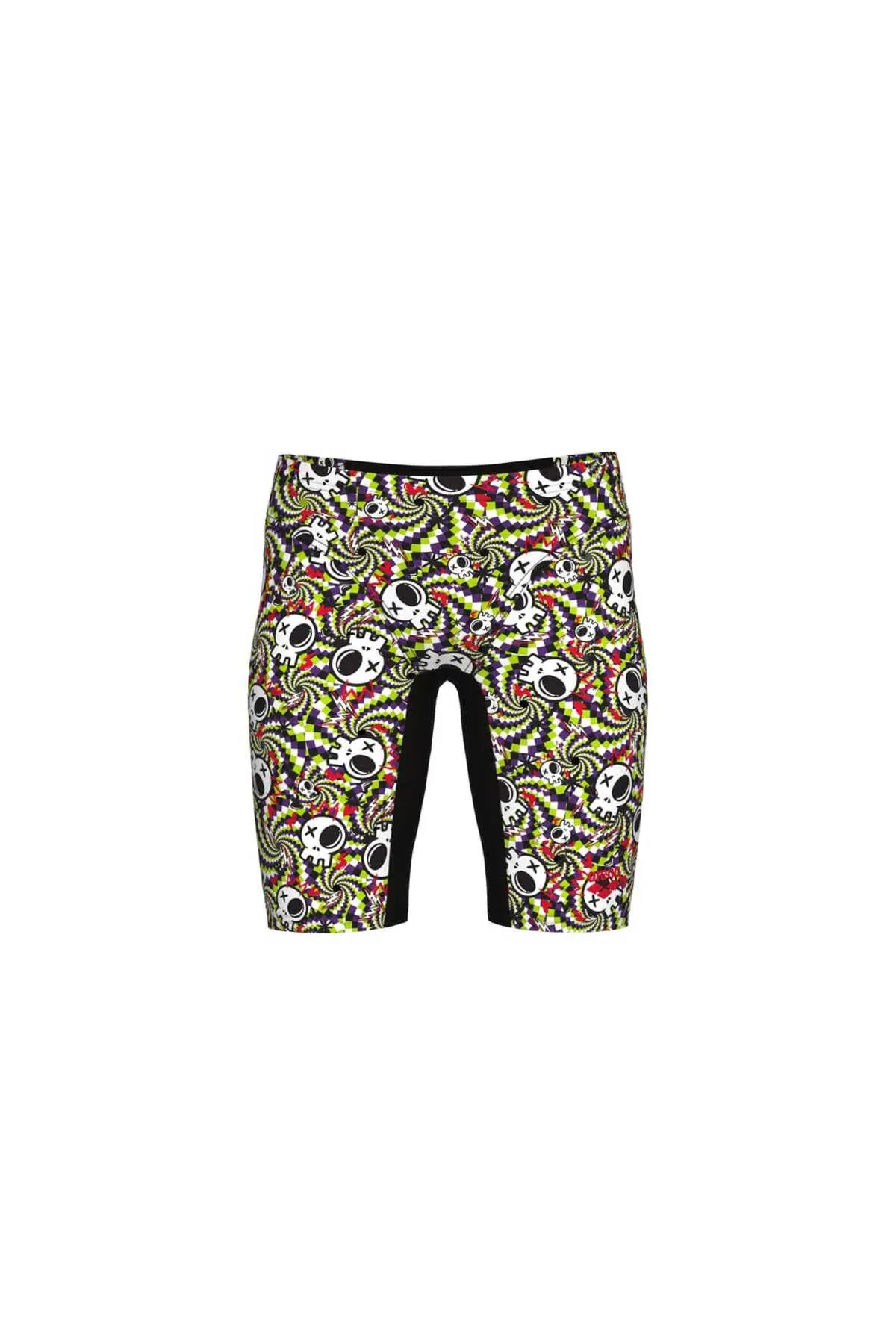 BOY'S FUN SKULLS SWIM JAMMER MULTI BLACK-BLACK — görsel 3