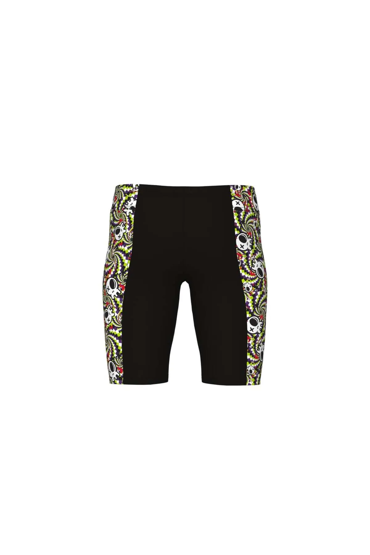 BOY'S FUN SKULLS SWIM JAMMER MULTI BLACK-BLACK — görsel 4