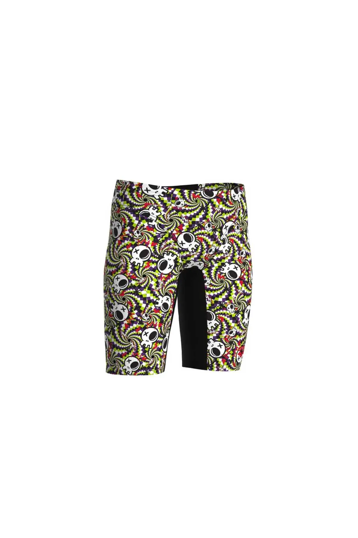 BOY'S FUN SKULLS SWIM JAMMER MULTI BLACK-BLACK — görsel 2