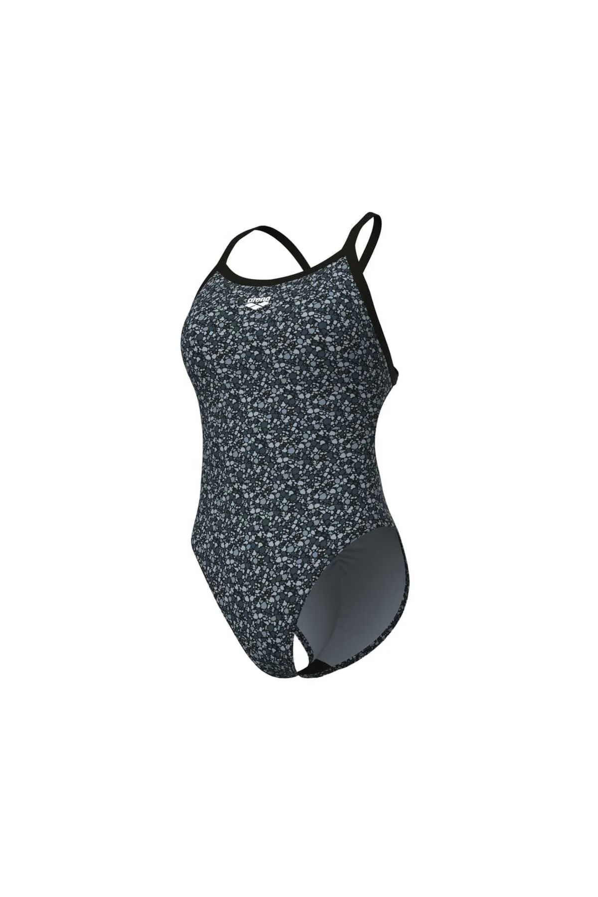 WOMEN'S PEBBLES SWIMSUIT XCRISS CROSS MULTI BLACK-BLACK — görsel 8