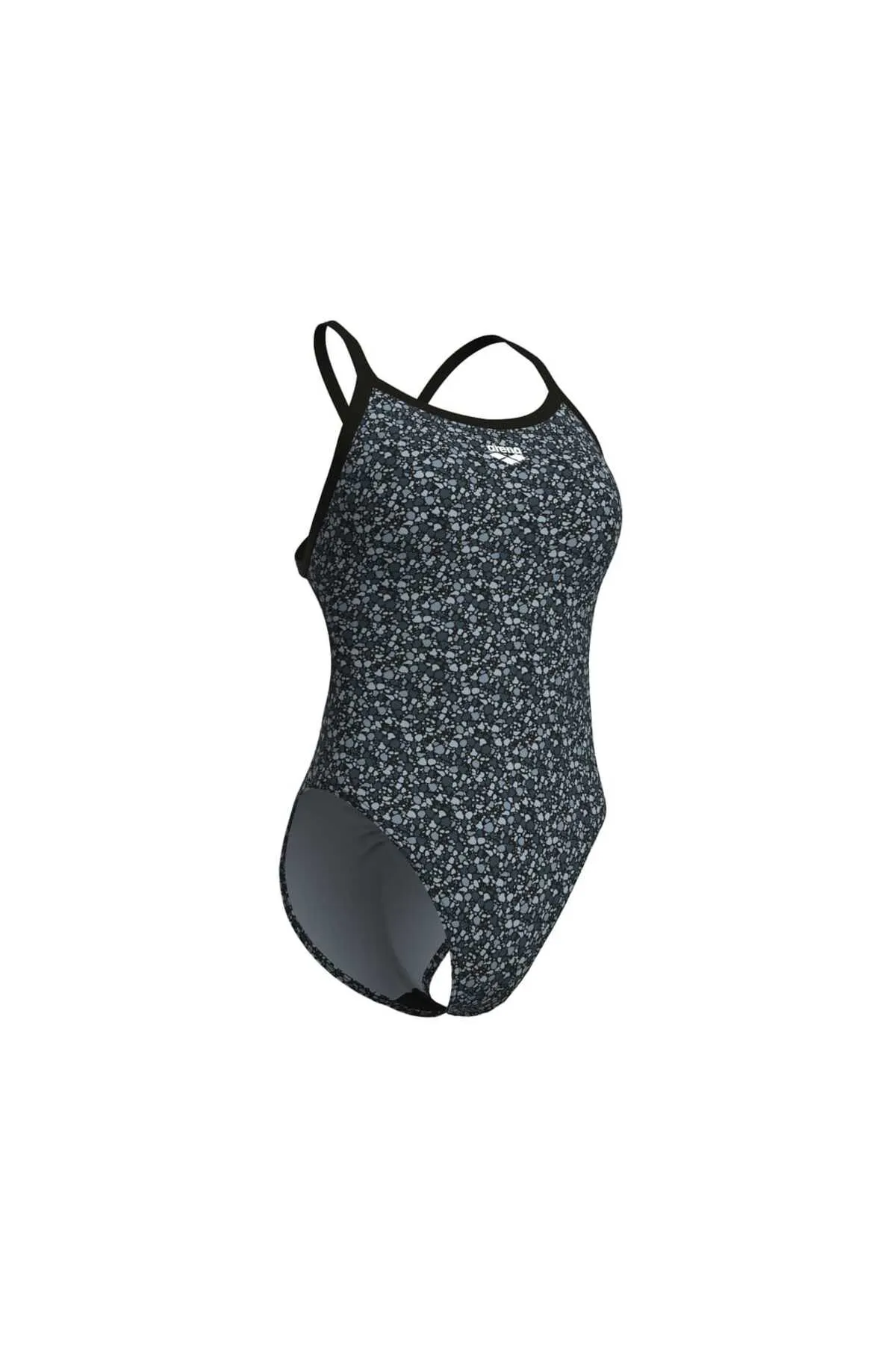 WOMEN'S PEBBLES SWIMSUIT XCRISS CROSS MULTI BLACK-BLACK — görsel 7