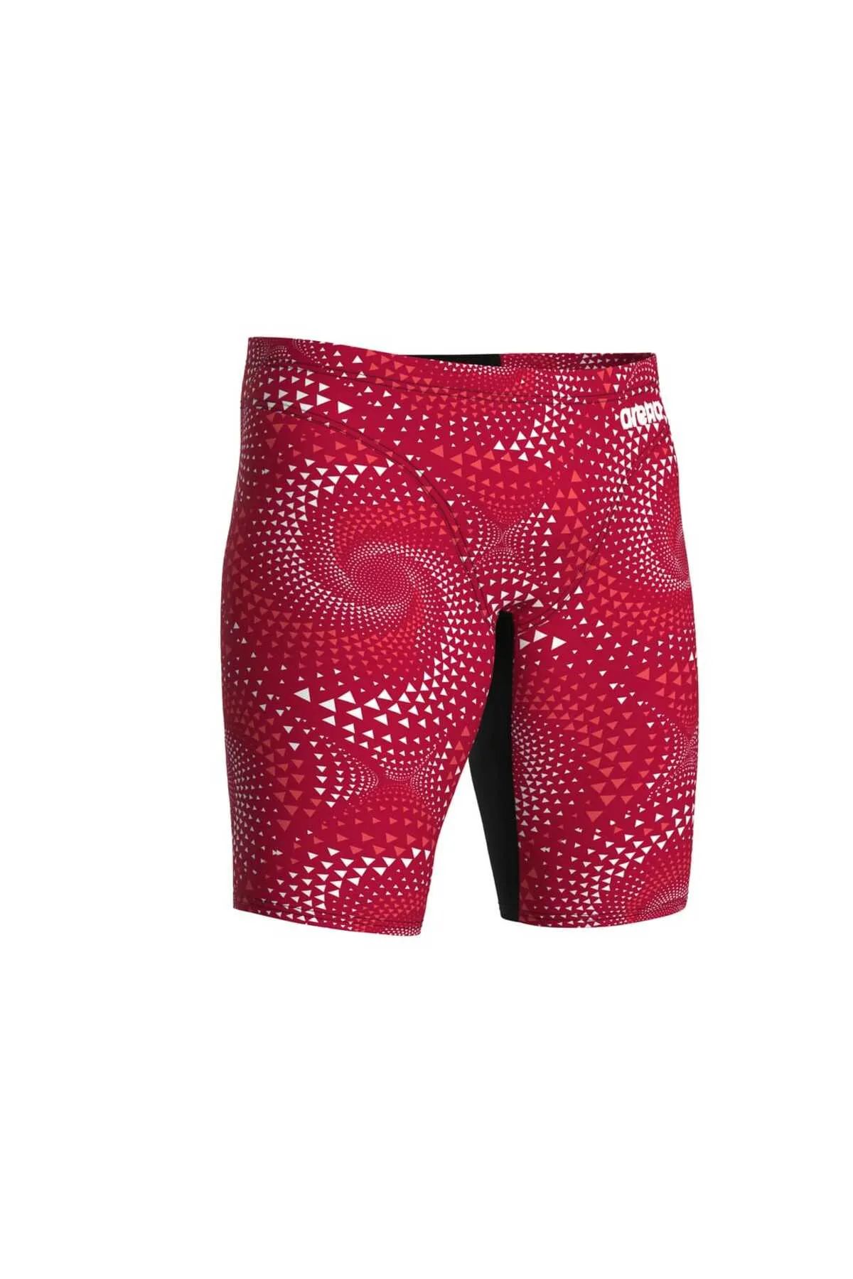 MEN'S FIREFLOW SWIM JAMMER BLACK-TEAM RED — görsel 2