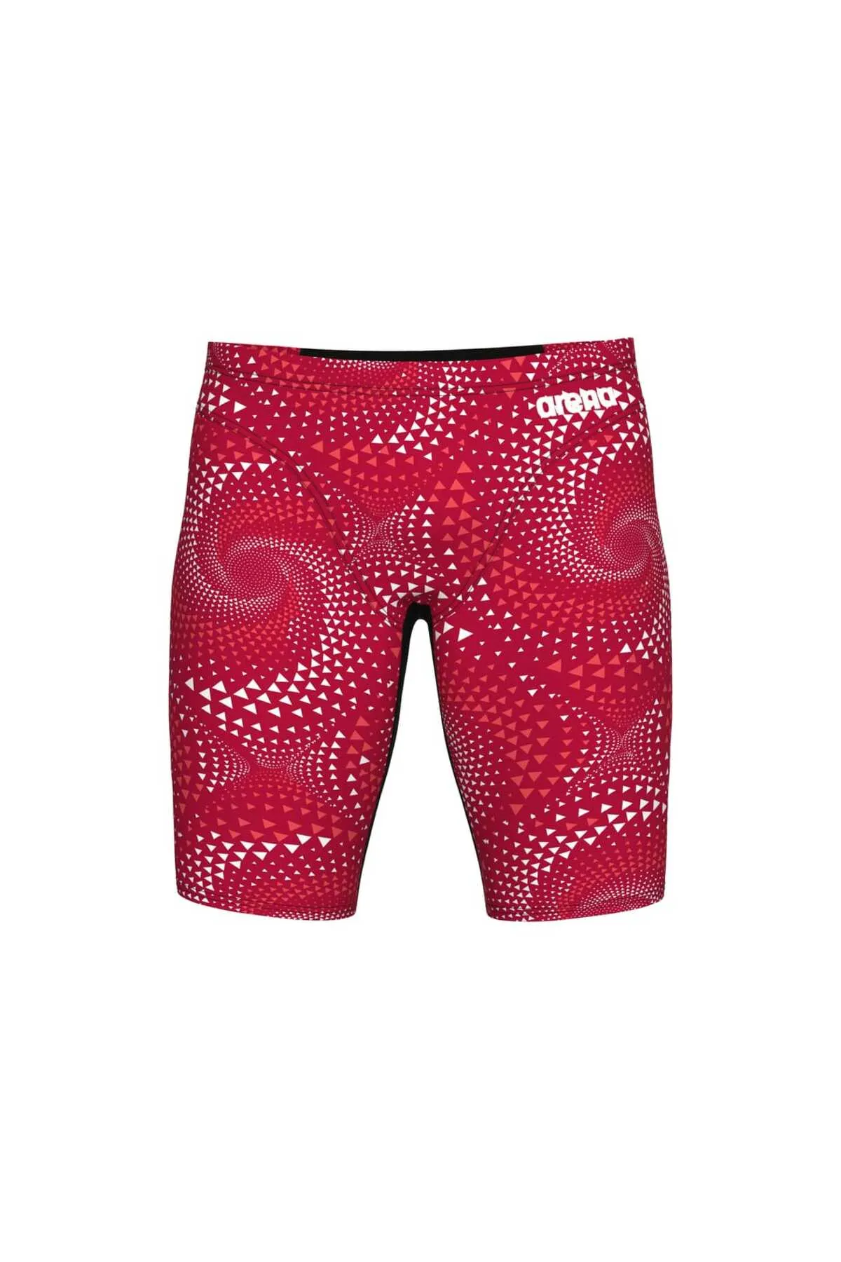 MEN'S FIREFLOW SWIM JAMMER BLACK-TEAM RED — görsel 3
