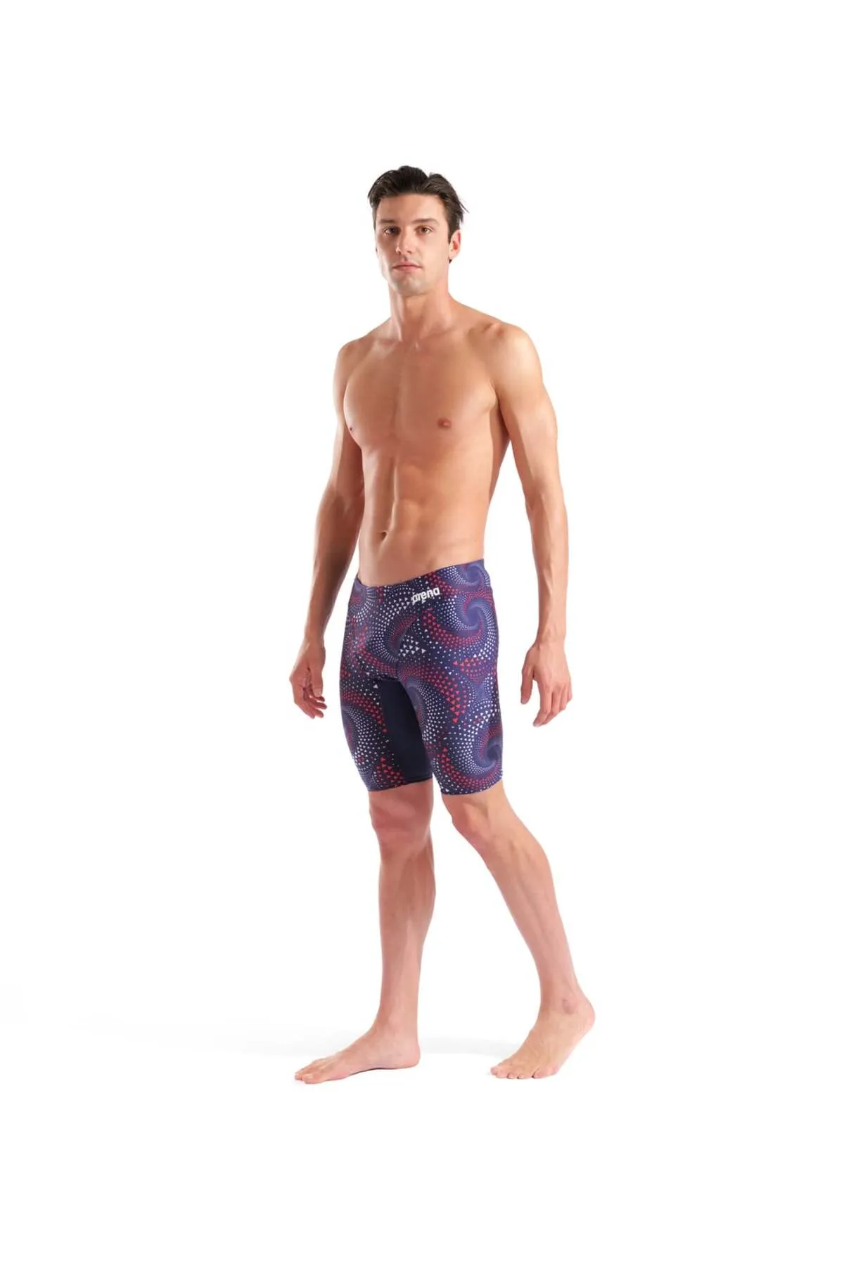 MEN'S FIREFLOW SWIM JAMMER NAVY-TEAM REDWHITEBLUE — görsel 1