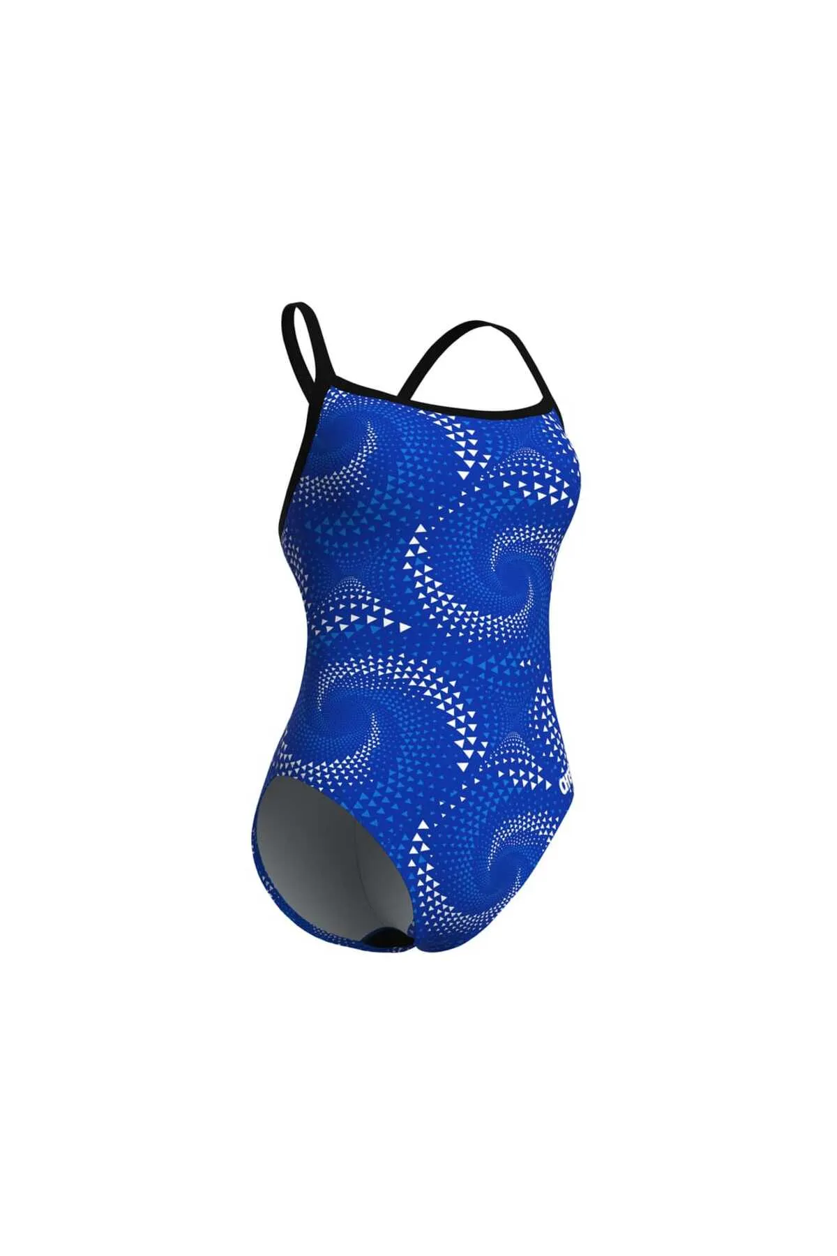 WOMEN'S FIREFLOW SWIMSUIT CHALLENGE BACK BLACK-TEAM ROYAL — görsel 2