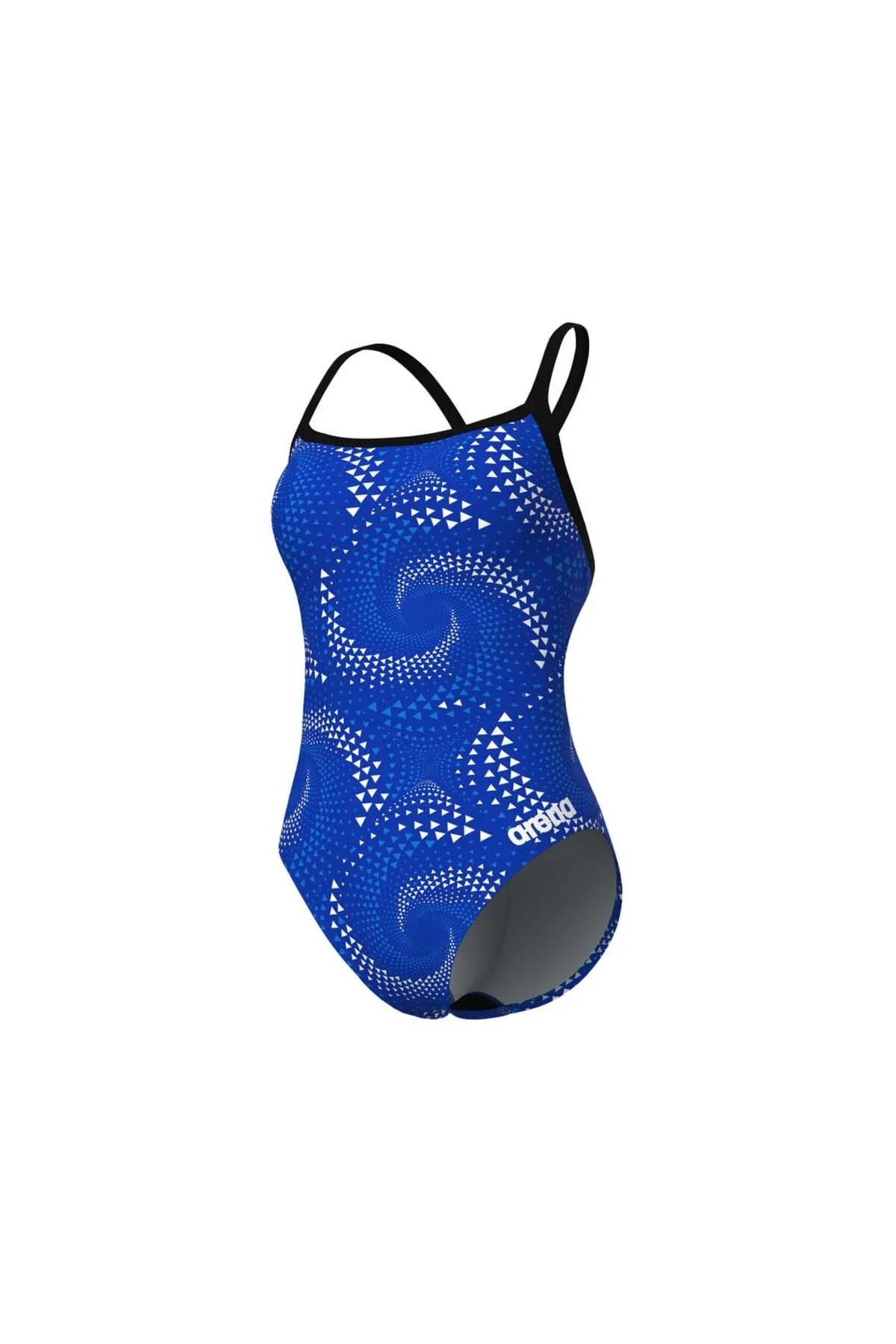 WOMEN'S FIREFLOW SWIMSUIT CHALLENGE BACK BLACK-TEAM ROYAL — görsel 1