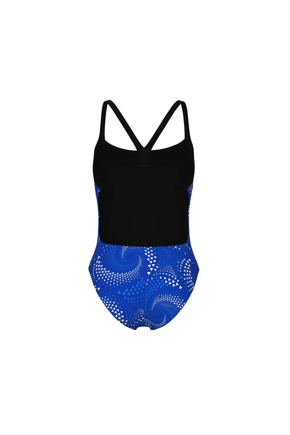 WOMEN'S FIREFLOW SWIMSUIT CHALLENGE BACK BLACK-TEAM ROYAL — görsel 4